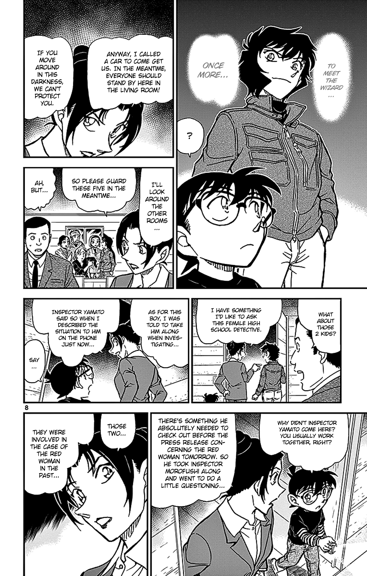 Detective Conan Chapter 874 page 9 - Chapter 874: The Red Past