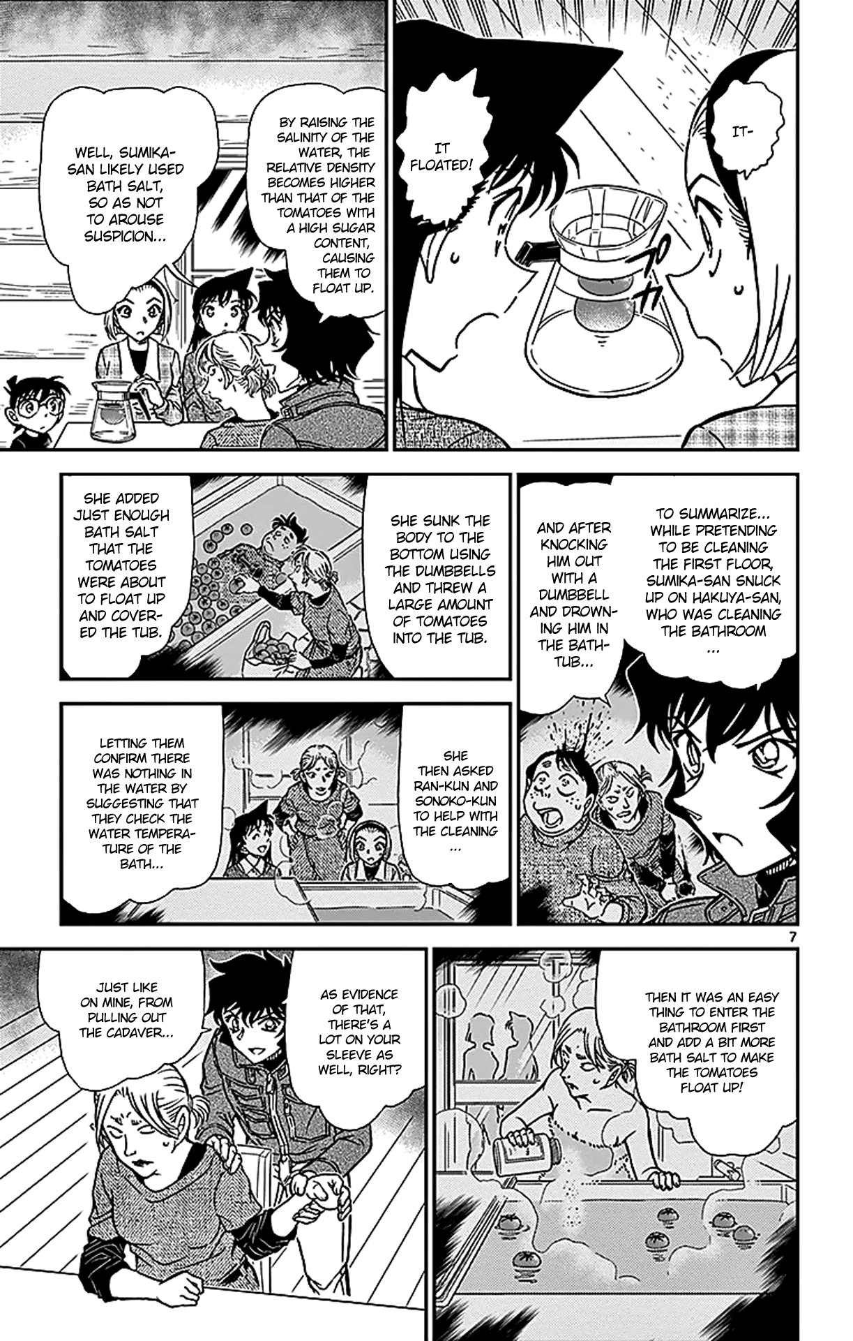 Detective Conan Chapter 875 page 8 - Chapter 875: The Red Tragedy