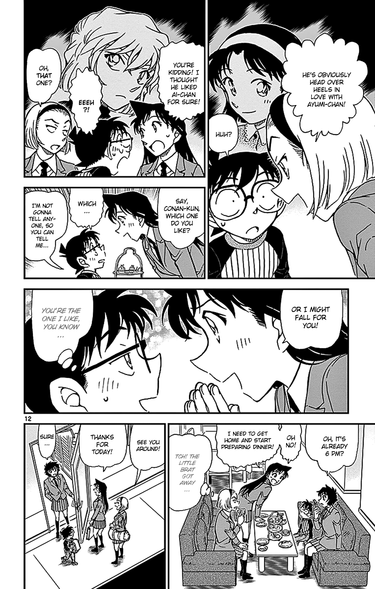 Detective Conan Chapter 876 page 13 - Chapter 876: The Romance Novelist