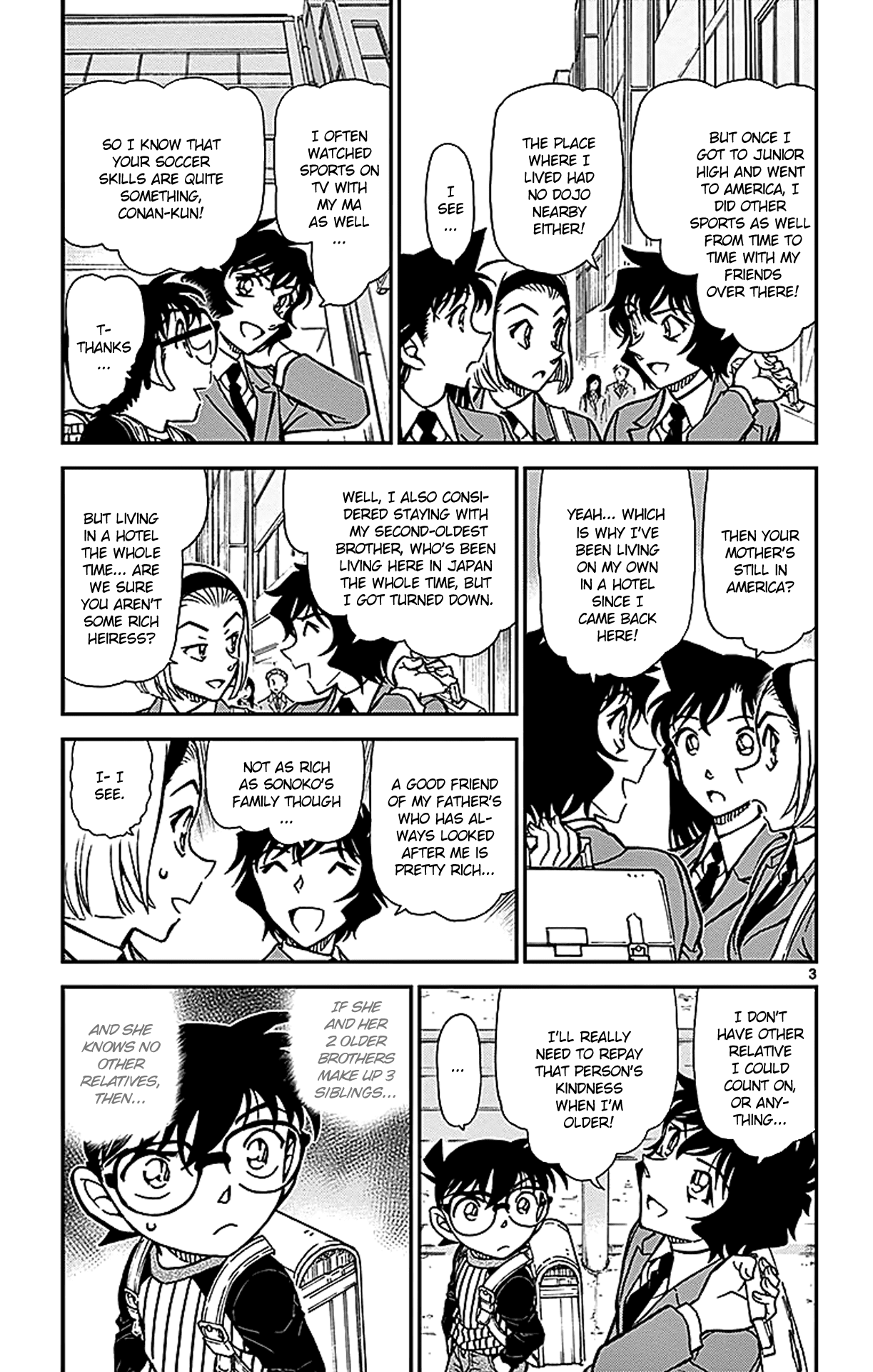 Detective Conan Chapter 876 page 4 - Chapter 876: The Romance Novelist