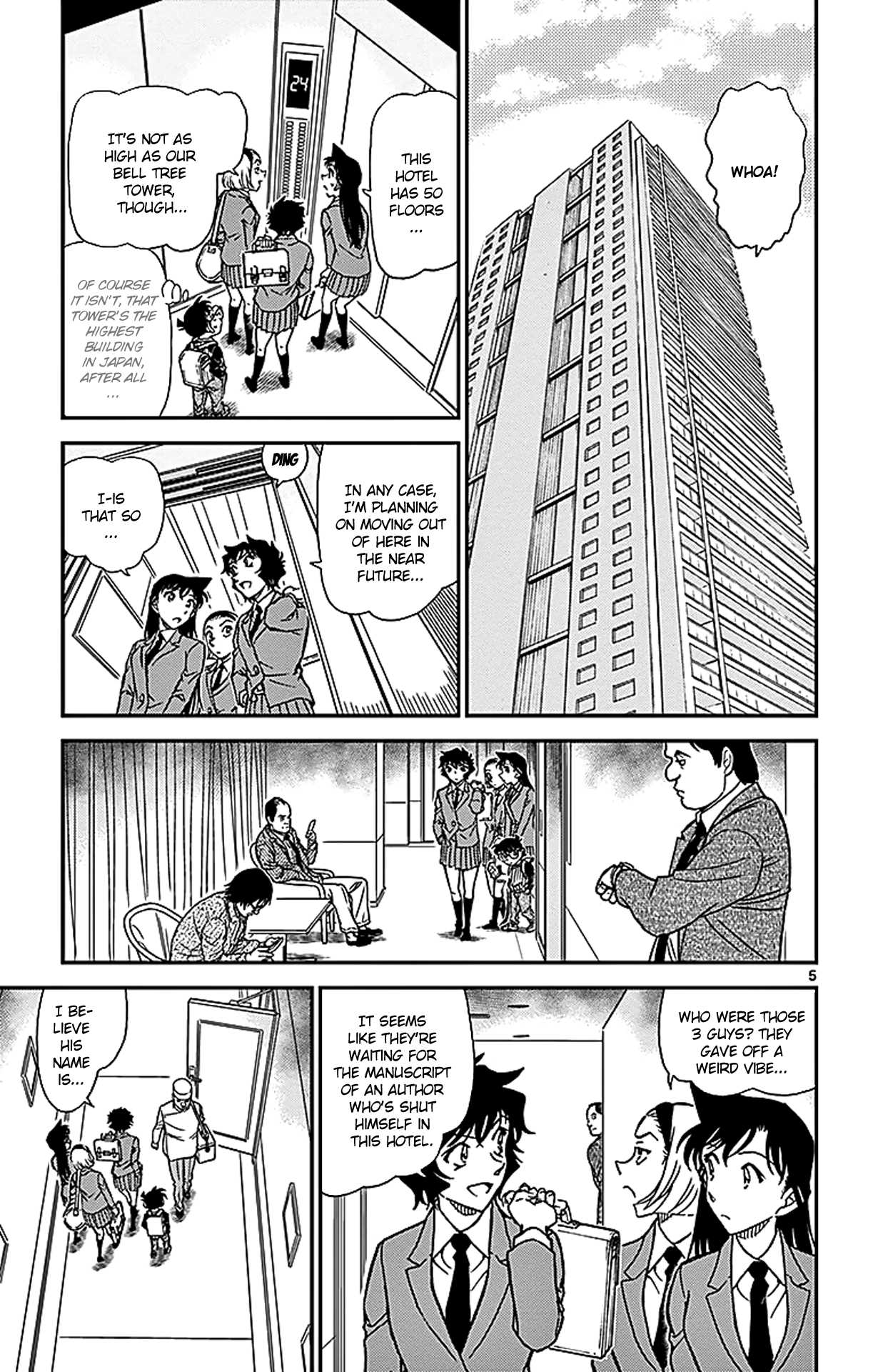 Detective Conan Chapter 876 page 6 - Chapter 876: The Romance Novelist