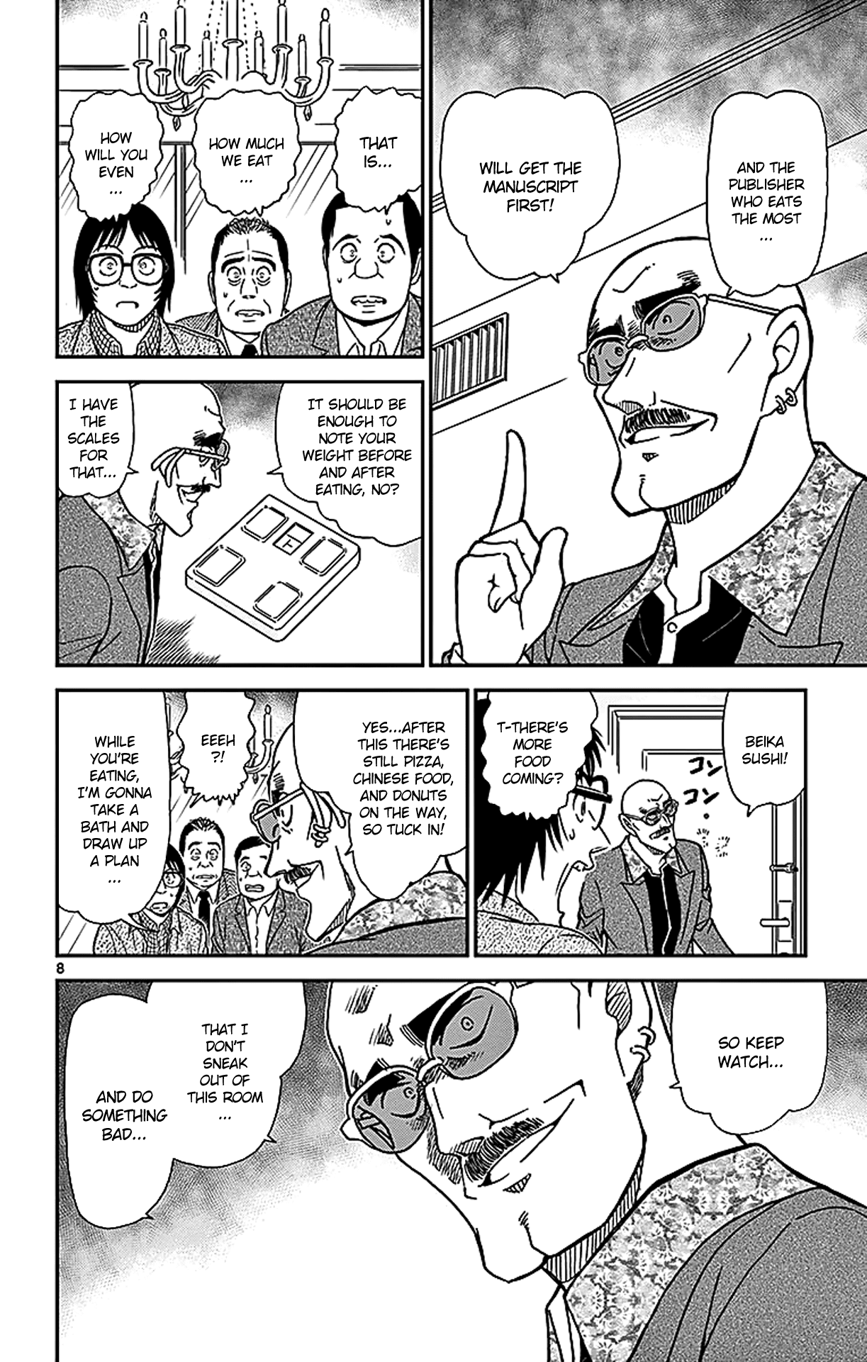 Detective Conan Chapter 876 page 9 - Chapter 876: The Romance Novelist
