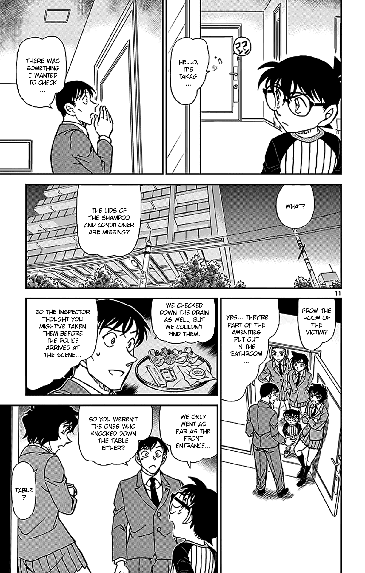 Detective Conan Chapter 877 page 12 - Chapter 877: The Little Girl Who Looks Like Sera