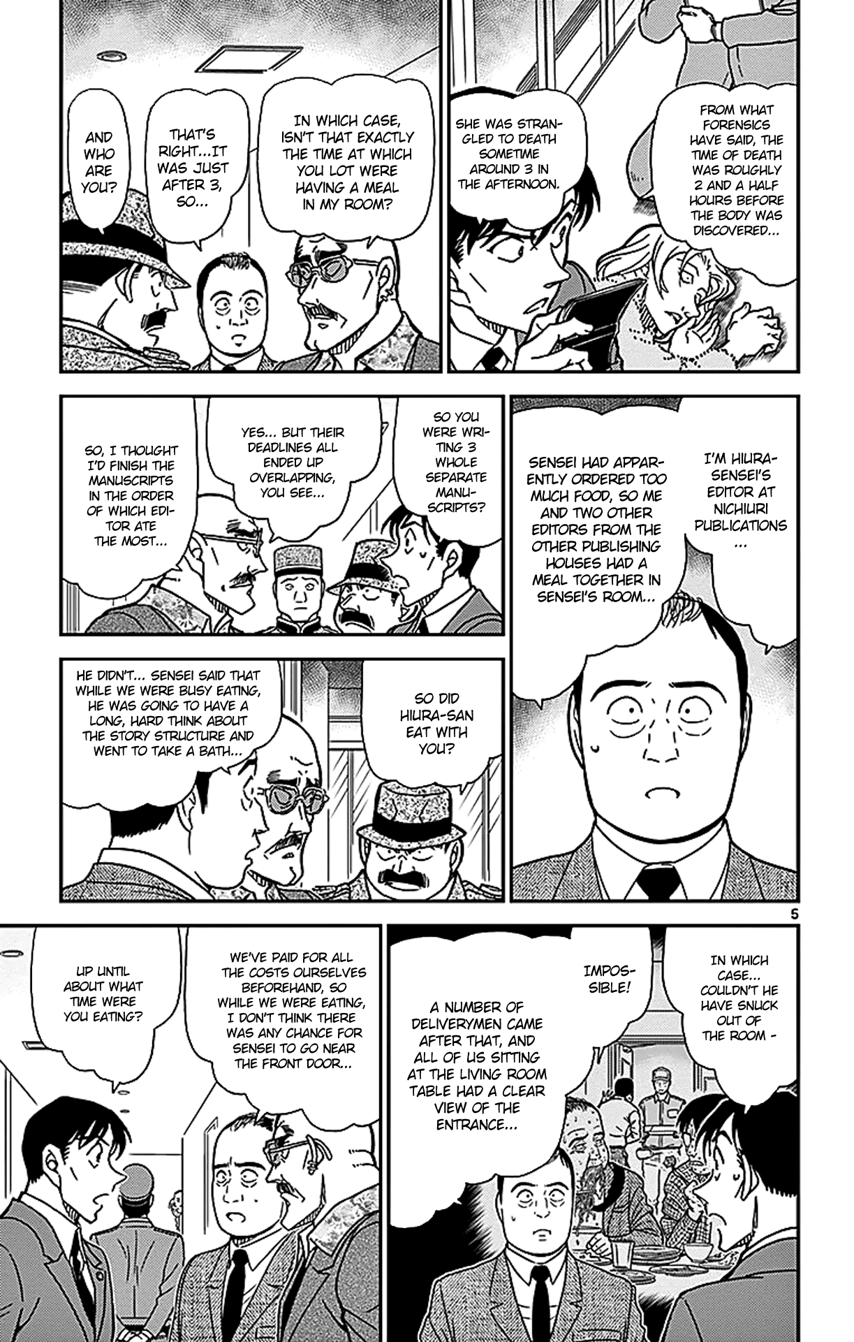 Detective Conan Chapter 877 page 6 - Chapter 877: The Little Girl Who Looks Like Sera