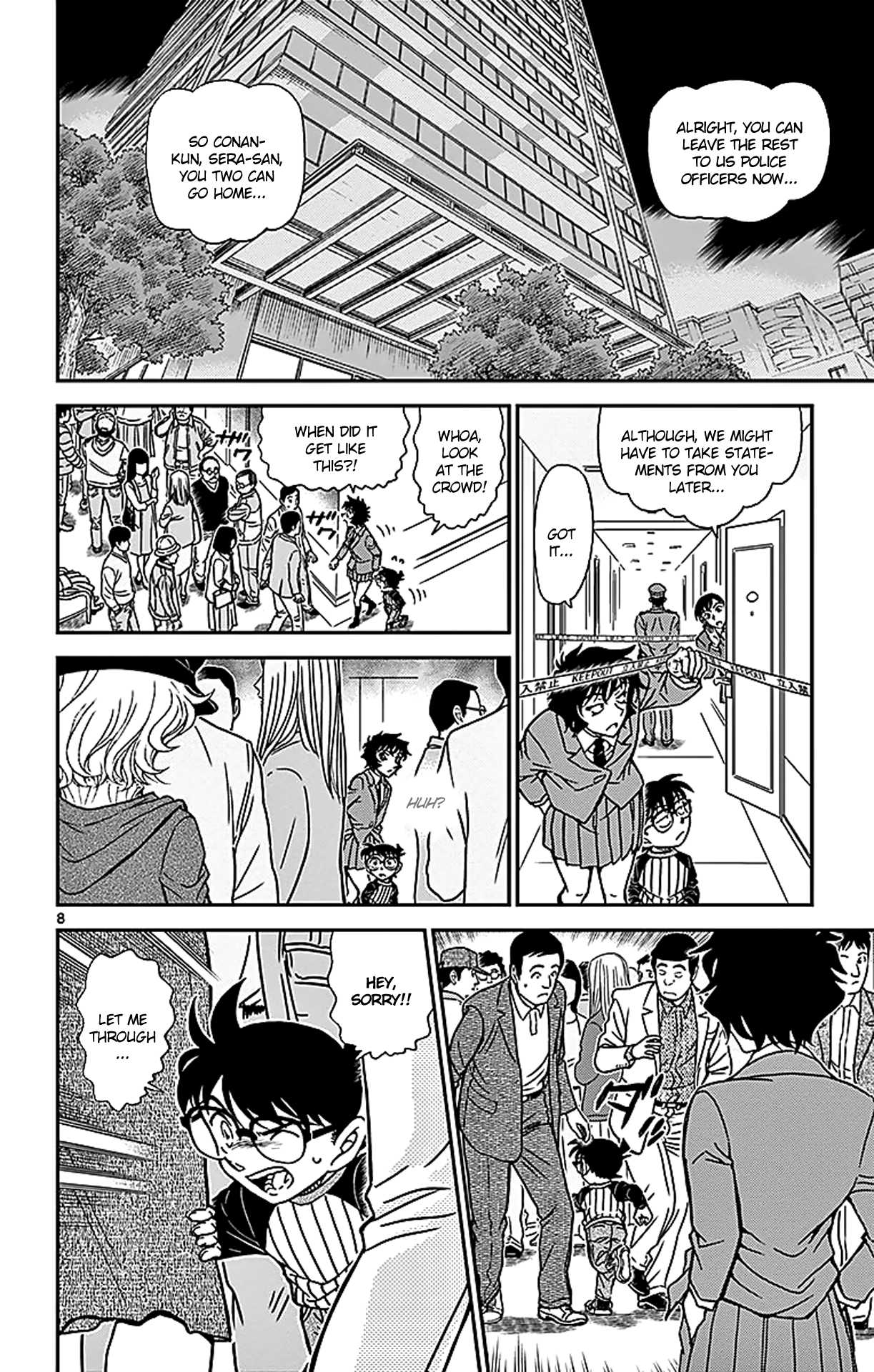 Detective Conan Chapter 877 page 9 - Chapter 877: The Little Girl Who Looks Like Sera