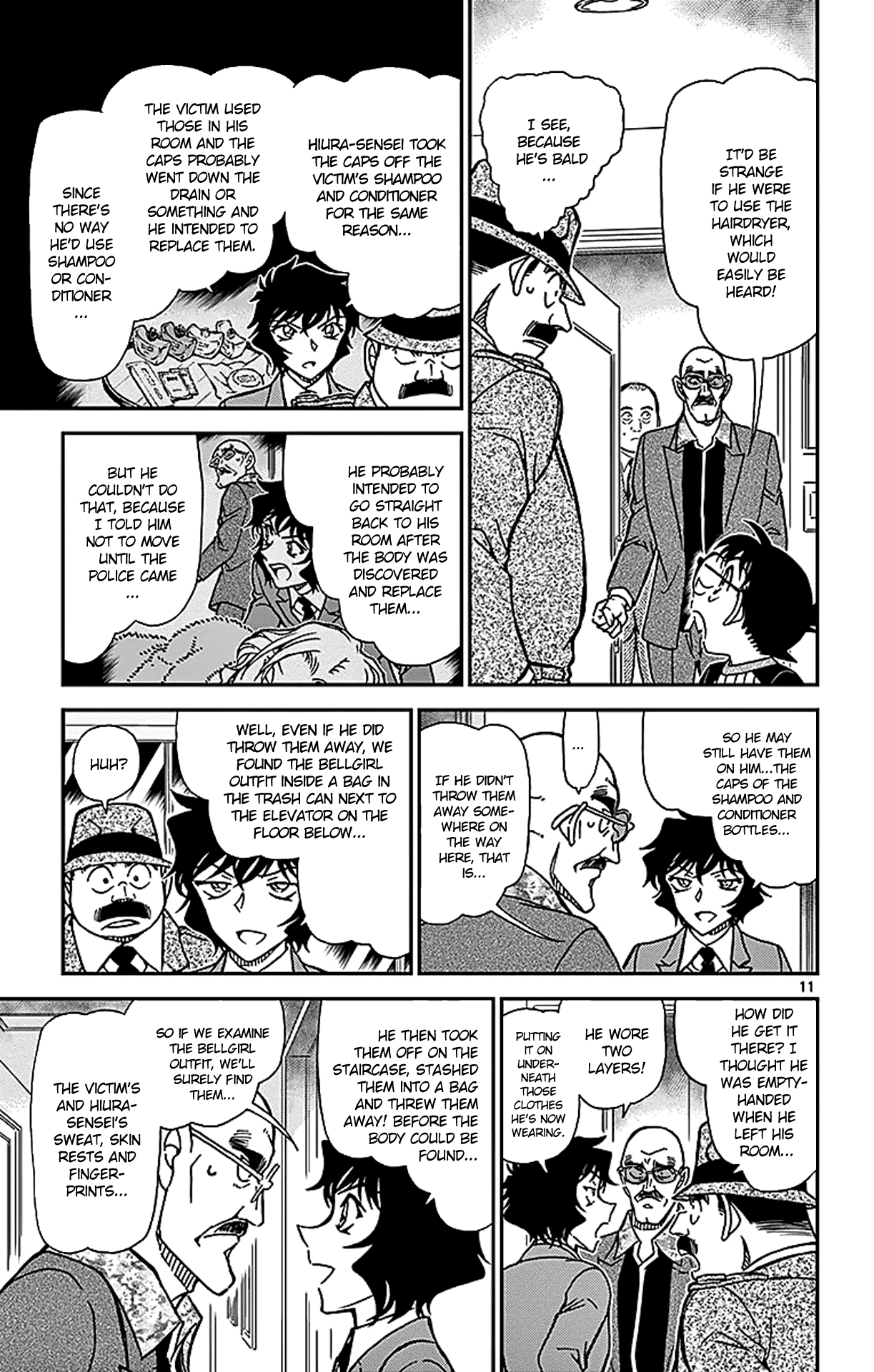 Detective Conan Chapter 878 page 12 - Chapter 878: The Phone, The Sea and I