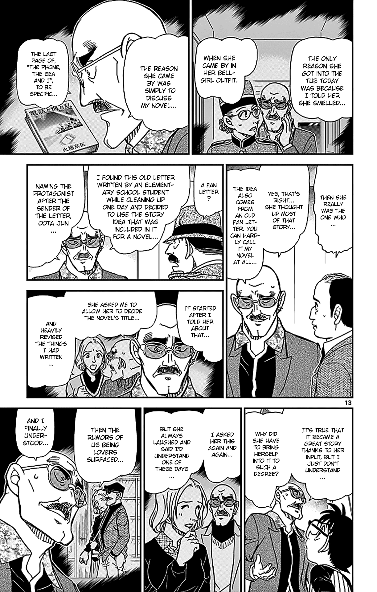 Detective Conan Chapter 878 page 14 - Chapter 878: The Phone, The Sea and I
