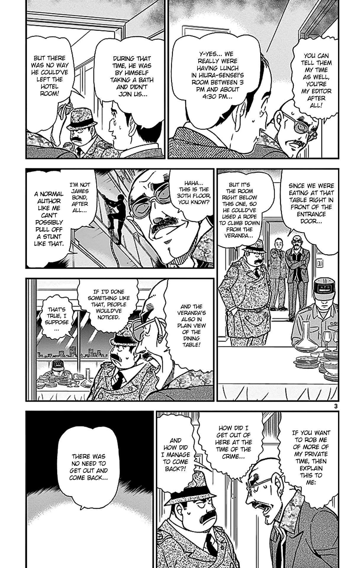Detective Conan Chapter 878 page 4 - Chapter 878: The Phone, The Sea and I