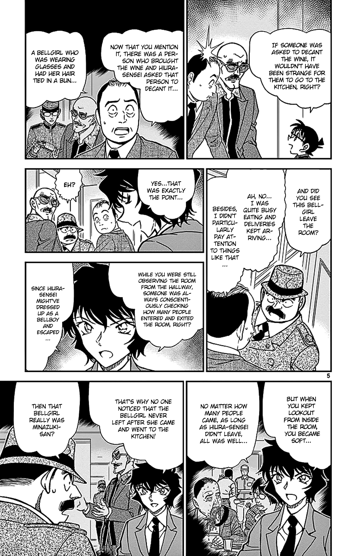 Detective Conan Chapter 878 page 6 - Chapter 878: The Phone, The Sea and I