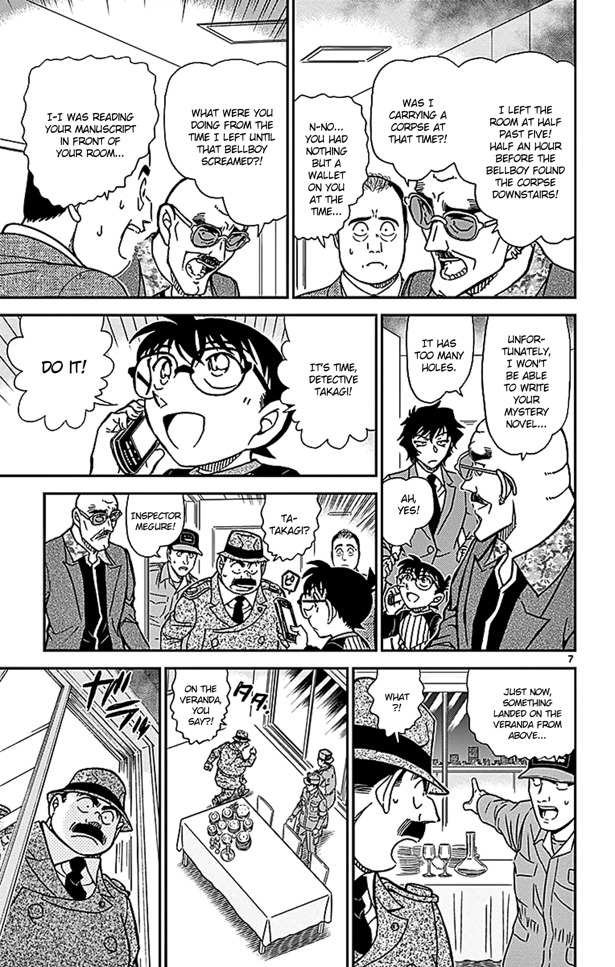 Detective Conan Chapter 878 page 8 - Chapter 878: The Phone, The Sea and I