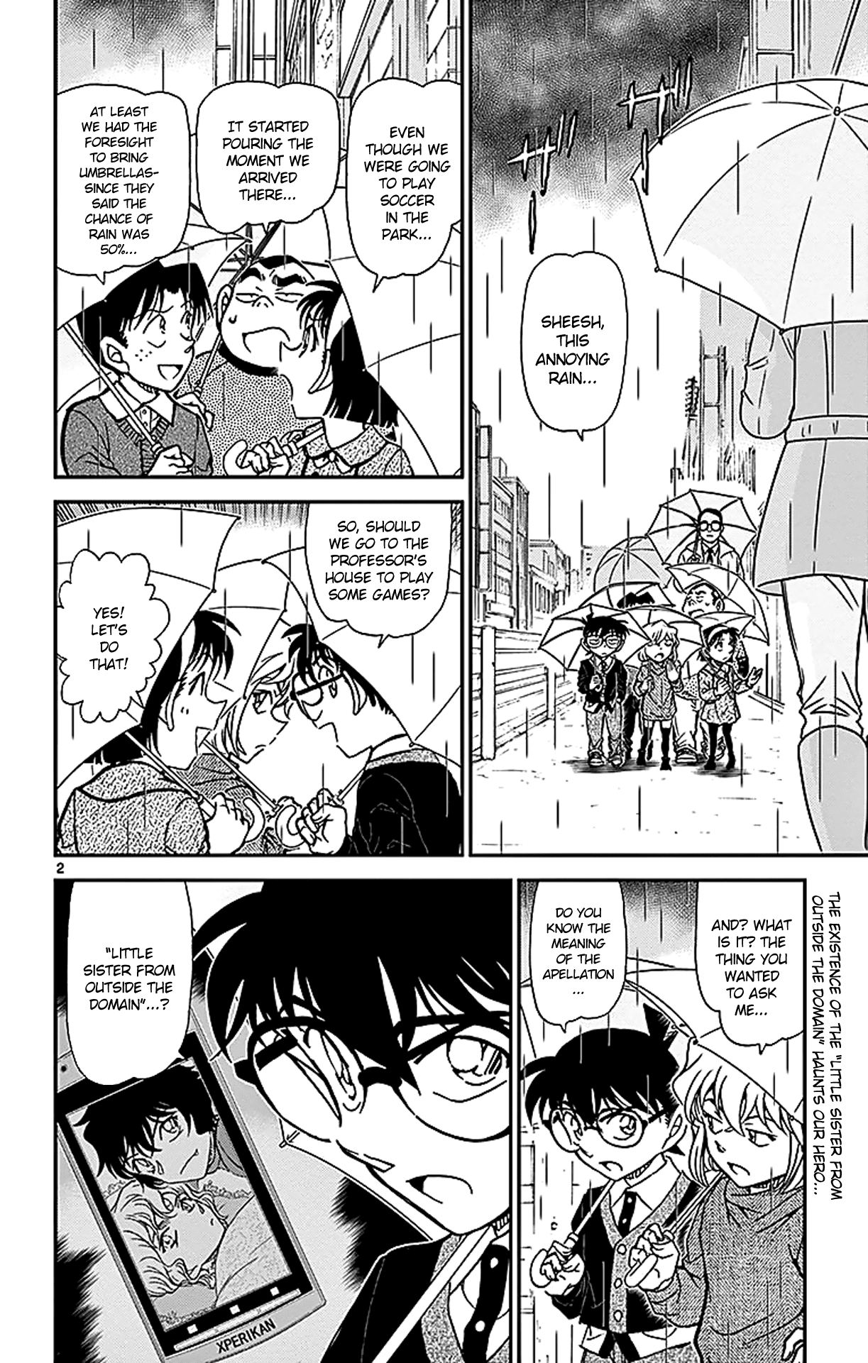 Detective Conan Chapter 879 page 3 - Chapter 879: The Detective's Teacher