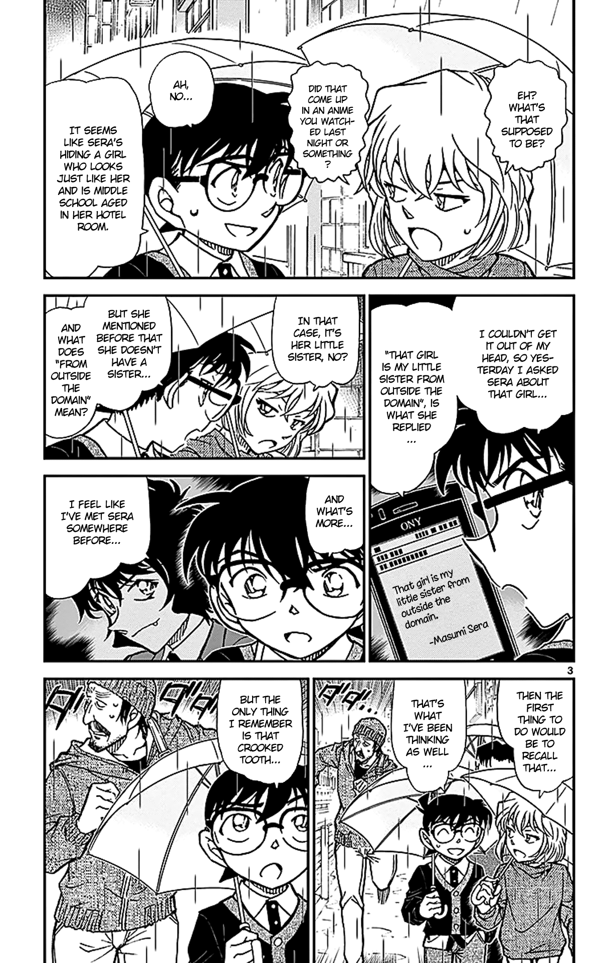 Detective Conan Chapter 879 page 4 - Chapter 879: The Detective's Teacher