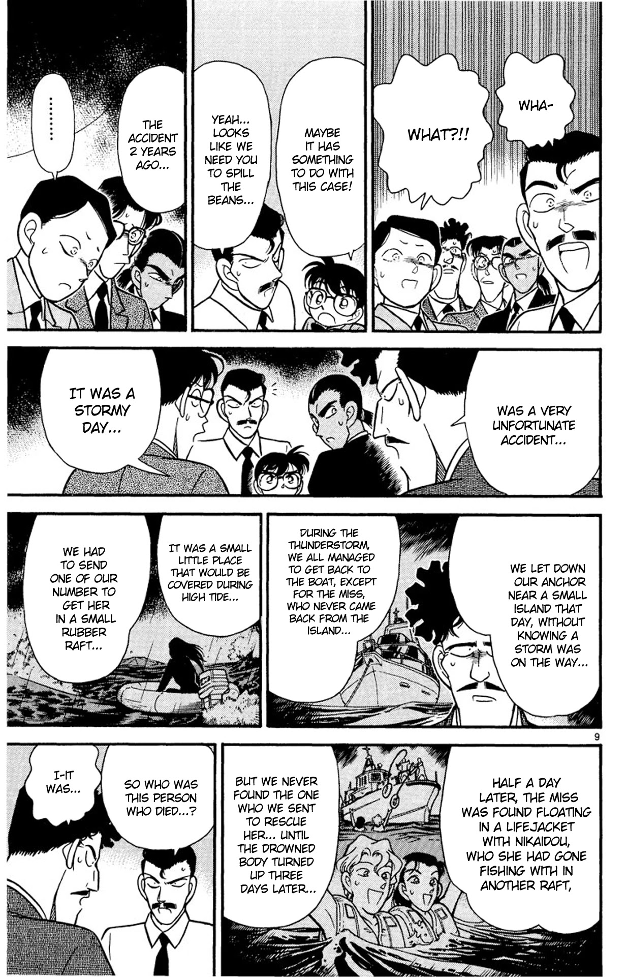 Detective Conan Chapter 88 page 10 - Chapter 88: A Creeping Shadow