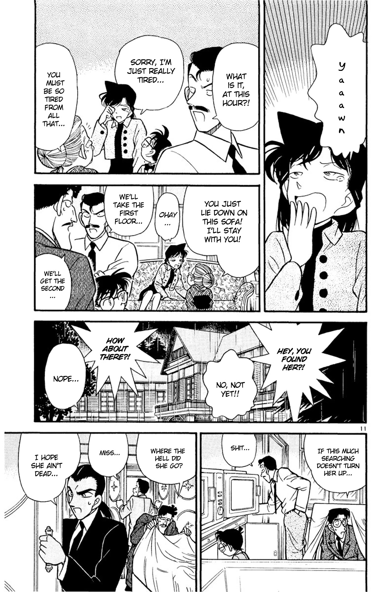Detective Conan Chapter 88 page 12 - Chapter 88: A Creeping Shadow
