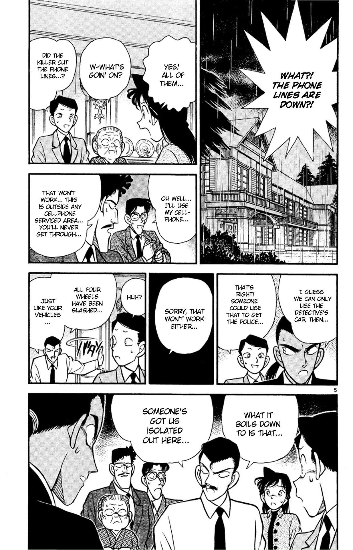 Detective Conan Chapter 88 page 6 - Chapter 88: A Creeping Shadow