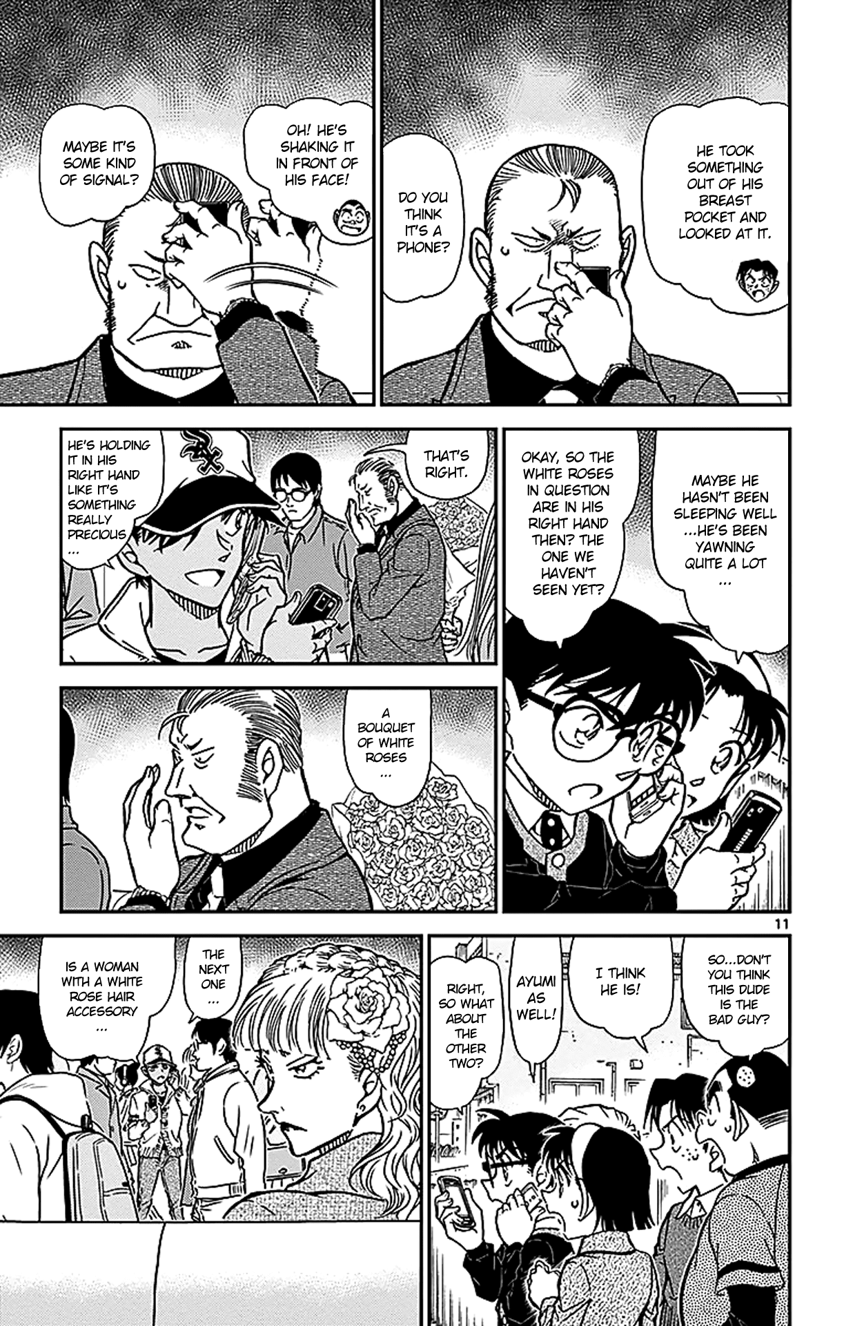 Detective Conan Chapter 880 page 12 - Chapter 880: Ebisu Bridge