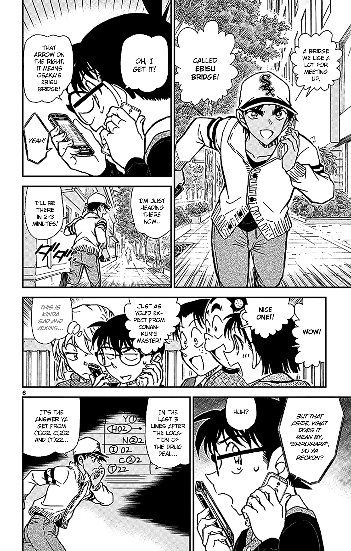 Detective Conan Chapter 880 page 7 - Chapter 880: Ebisu Bridge