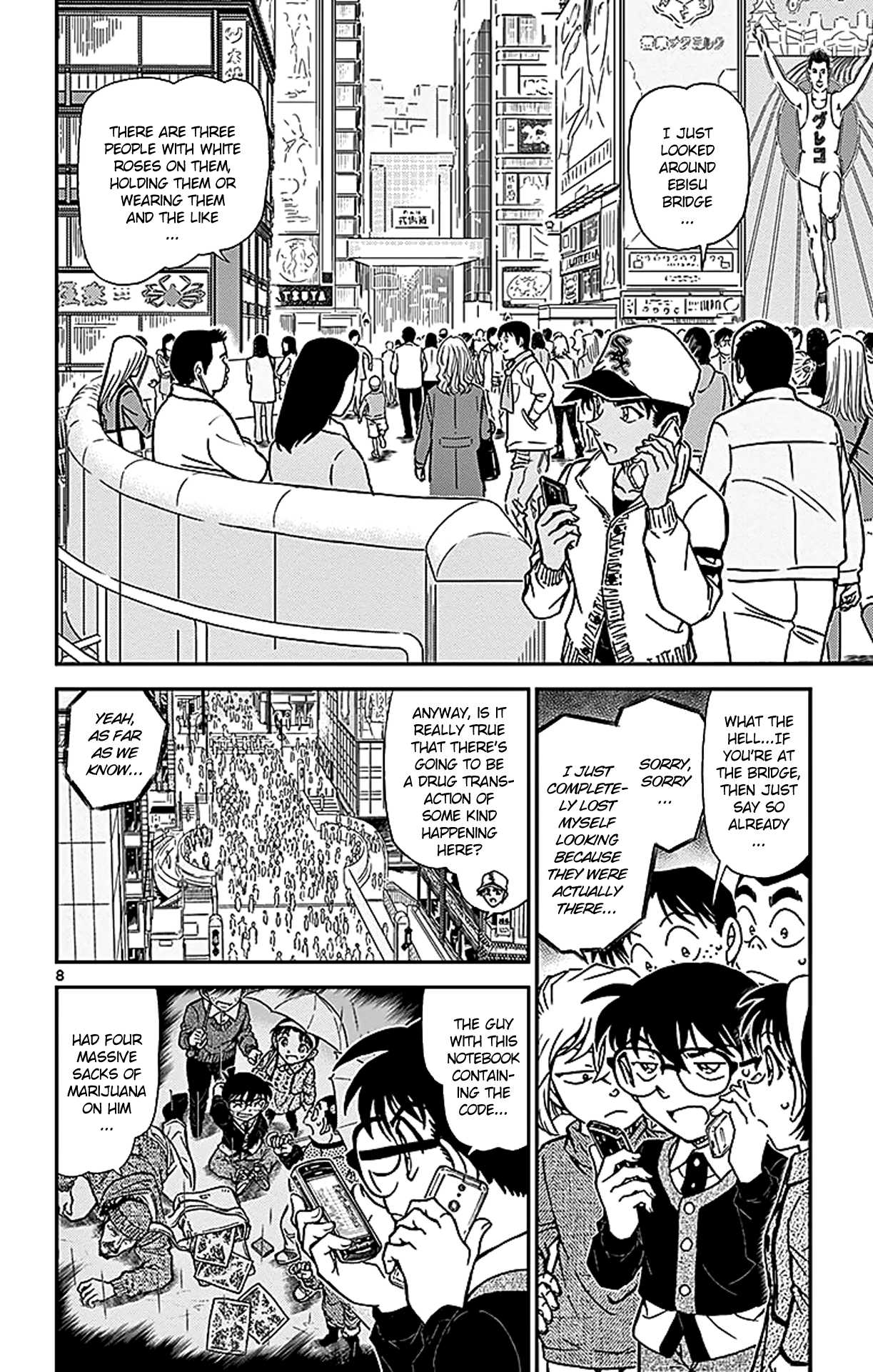 Detective Conan Chapter 880 page 9 - Chapter 880: Ebisu Bridge