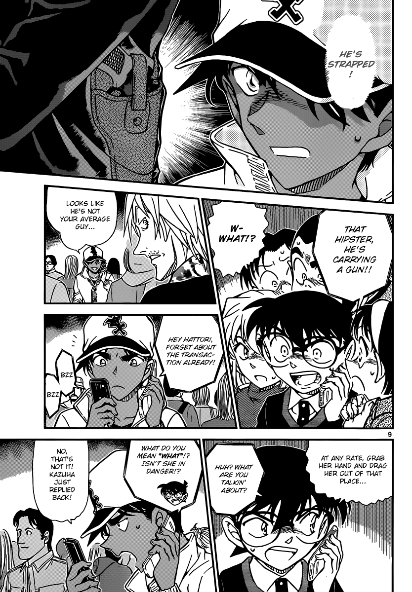 Detective Conan Chapter 881 page 9 - Chapter 881: The Drug Transaction Place
