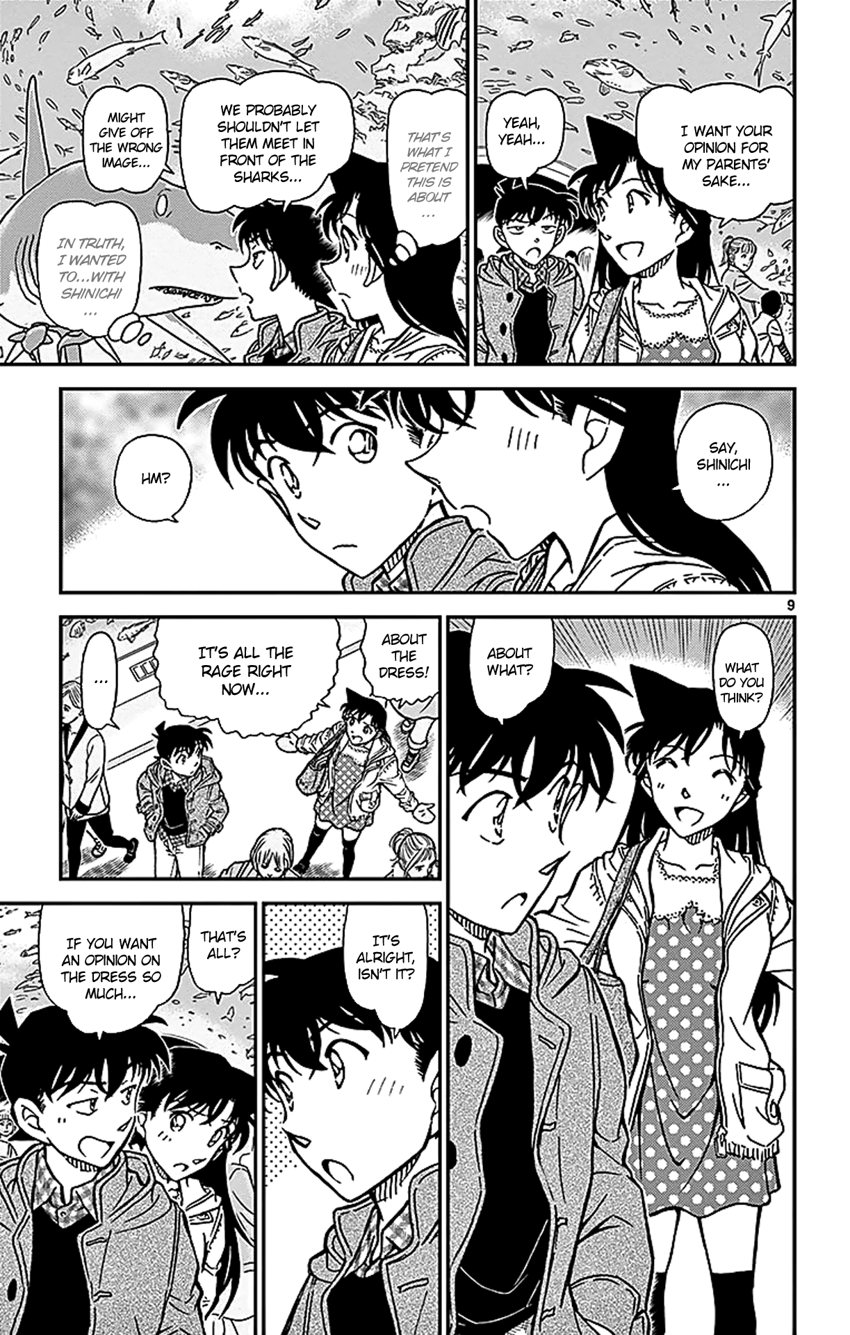 Detective Conan Chapter 882 page 10 - Chapter 882: Light Blue Memories