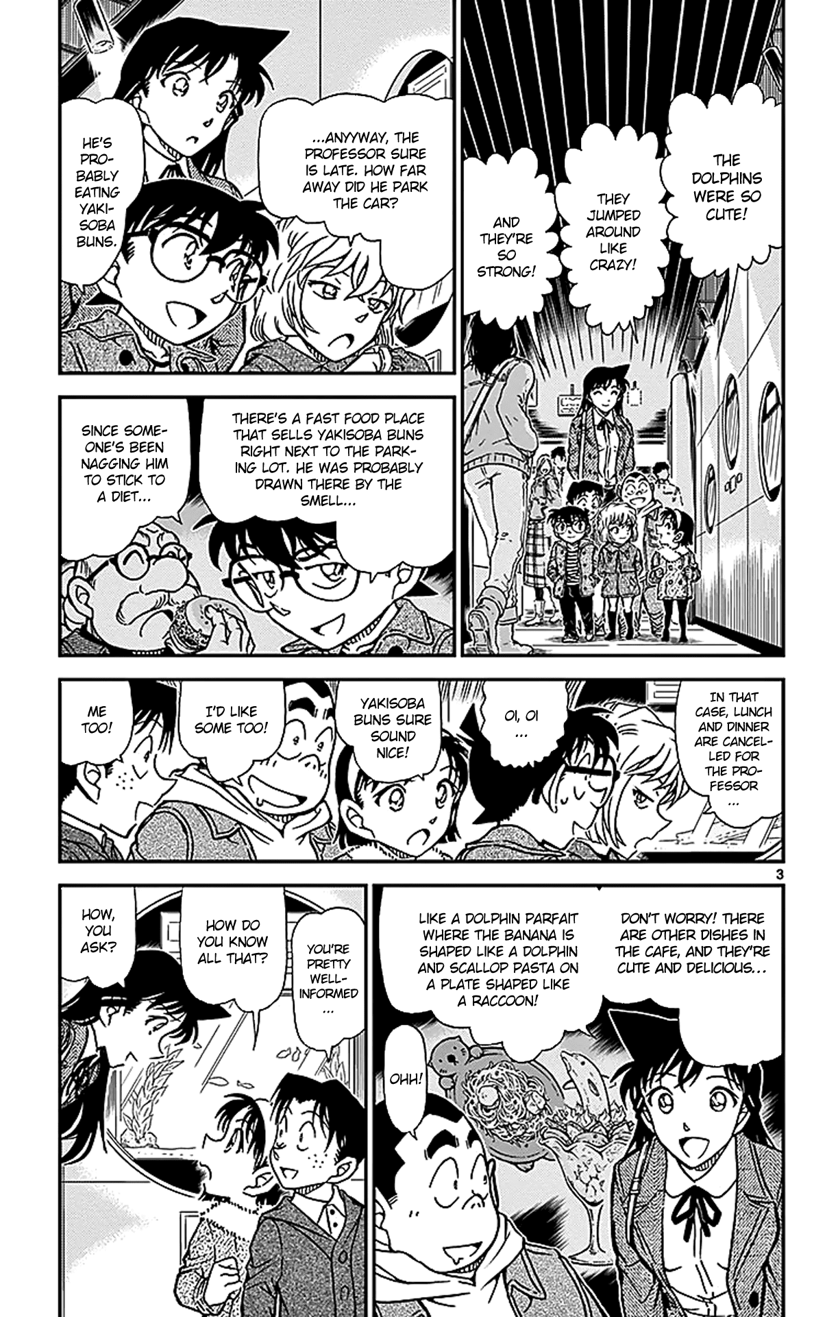 Detective Conan Chapter 882 page 4 - Chapter 882: Light Blue Memories