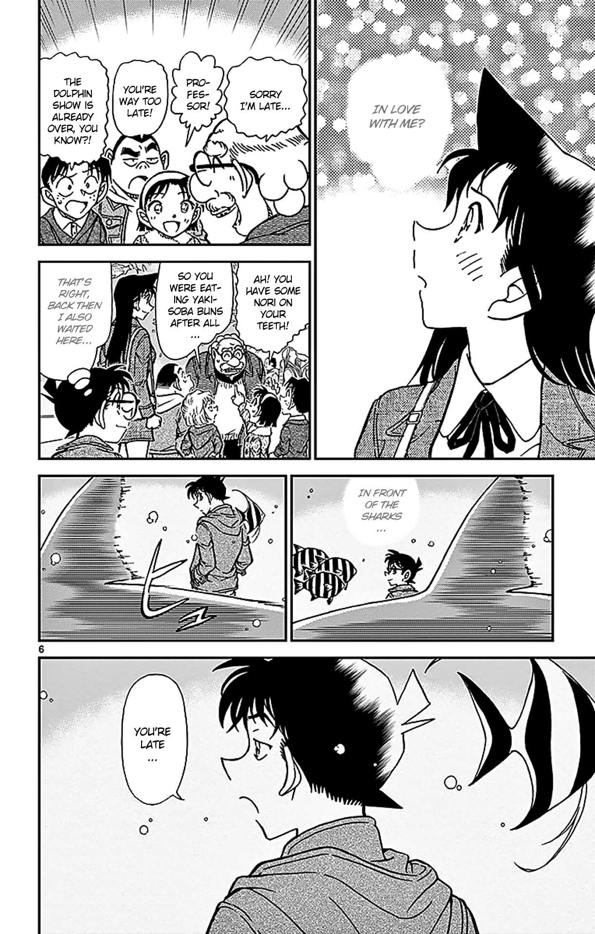 Detective Conan Chapter 882 page 7 - Chapter 882: Light Blue Memories