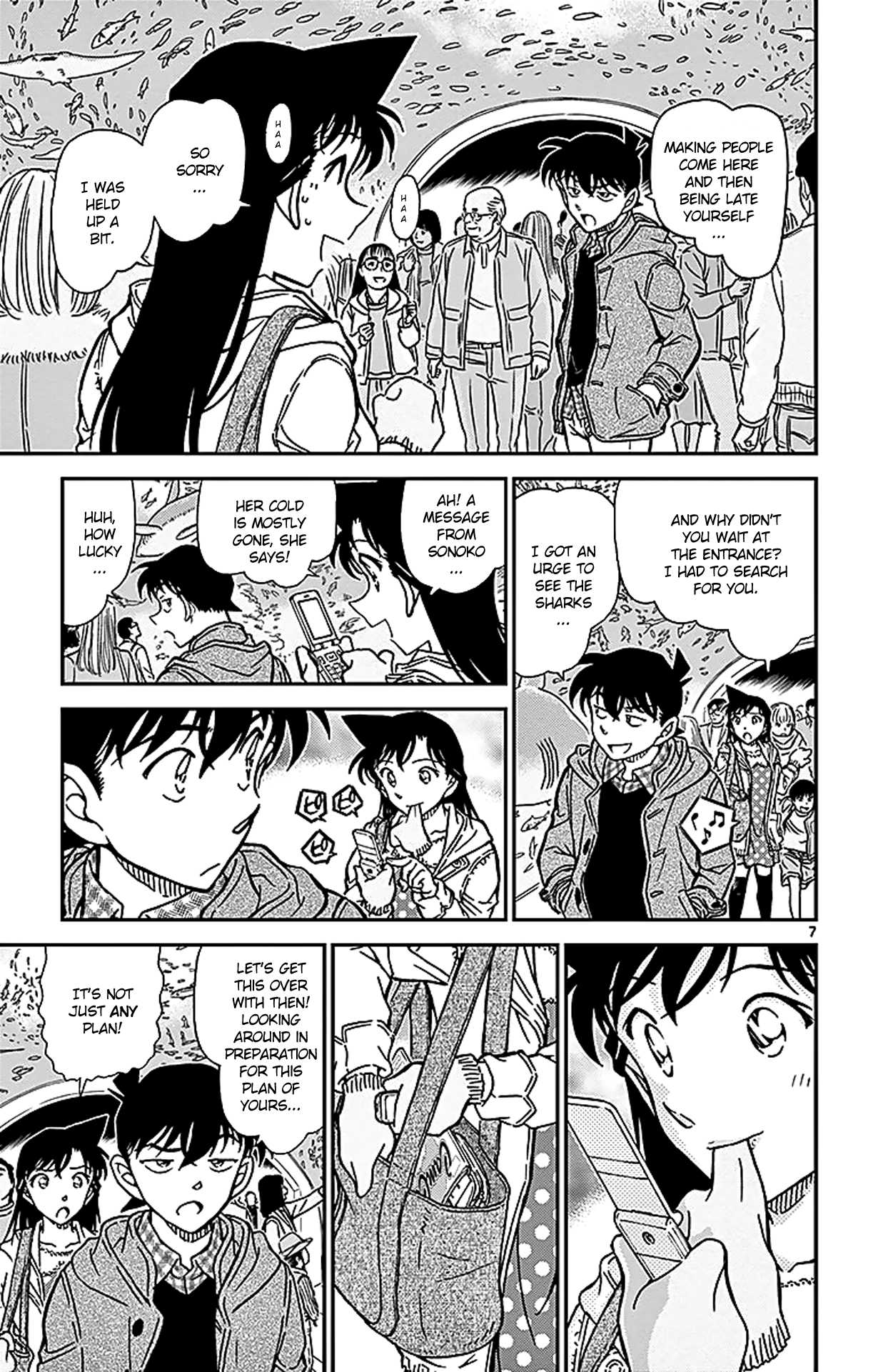 Detective Conan Chapter 882 page 8 - Chapter 882: Light Blue Memories