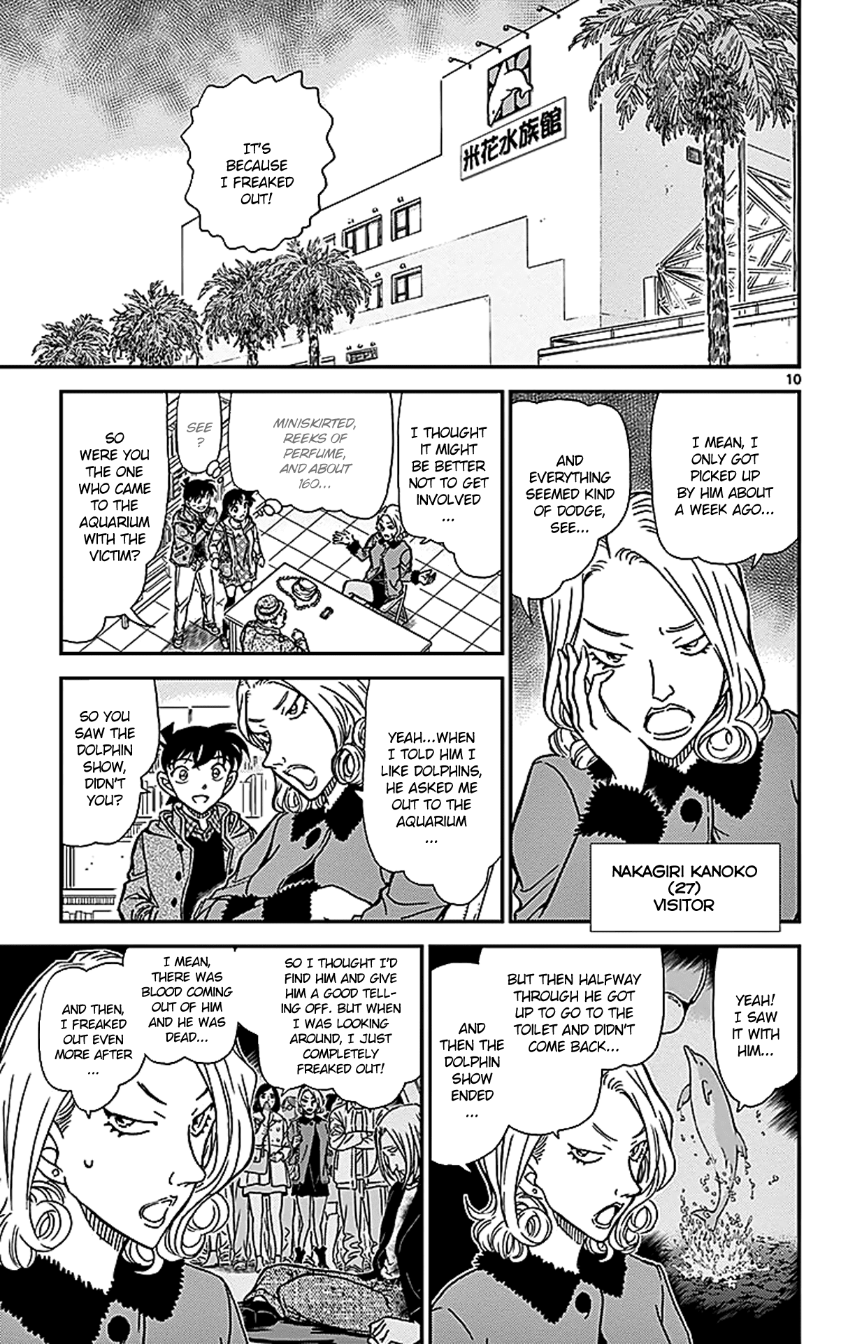 Detective Conan Chapter 883 page 10 - Chapter 883: A Detective in Scarlet