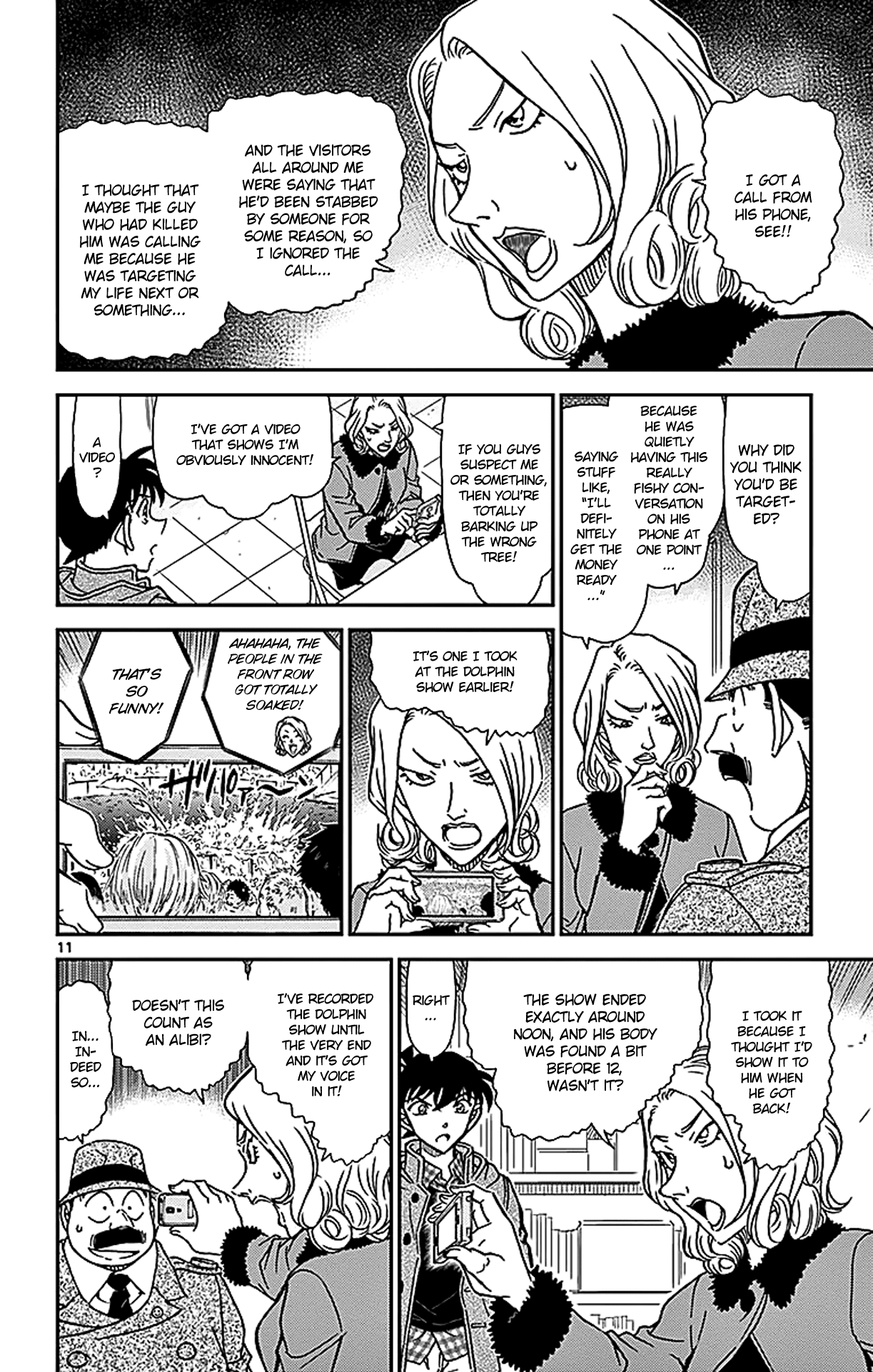 Detective Conan Chapter 883 page 11 - Chapter 883: A Detective in Scarlet