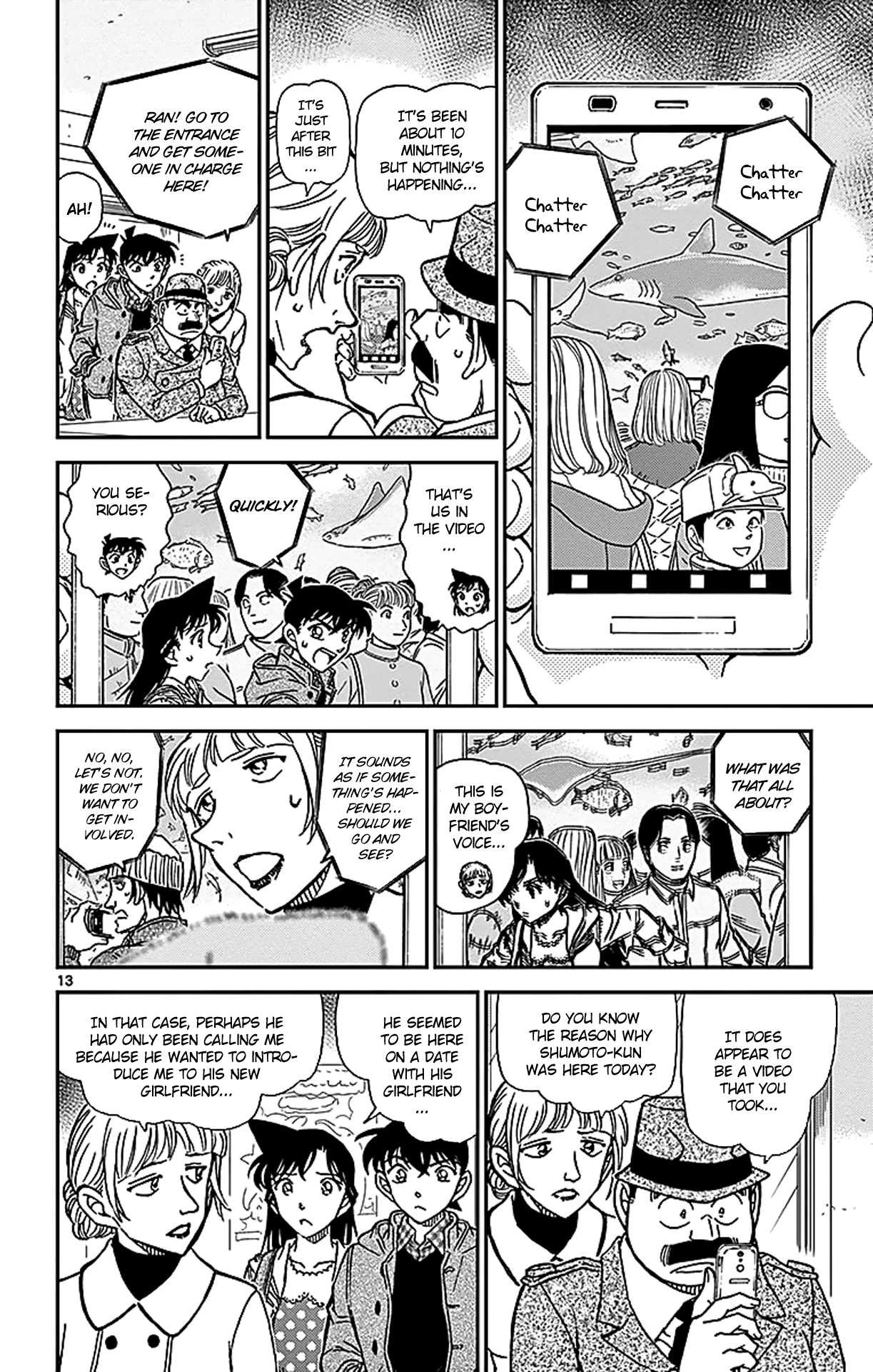 Detective Conan Chapter 883 page 13 - Chapter 883: A Detective in Scarlet