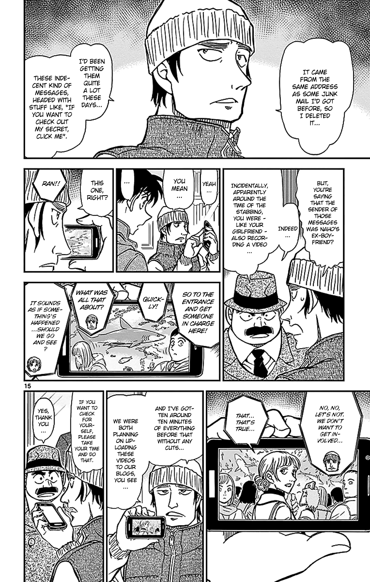 Detective Conan Chapter 883 page 15 - Chapter 883: A Detective in Scarlet