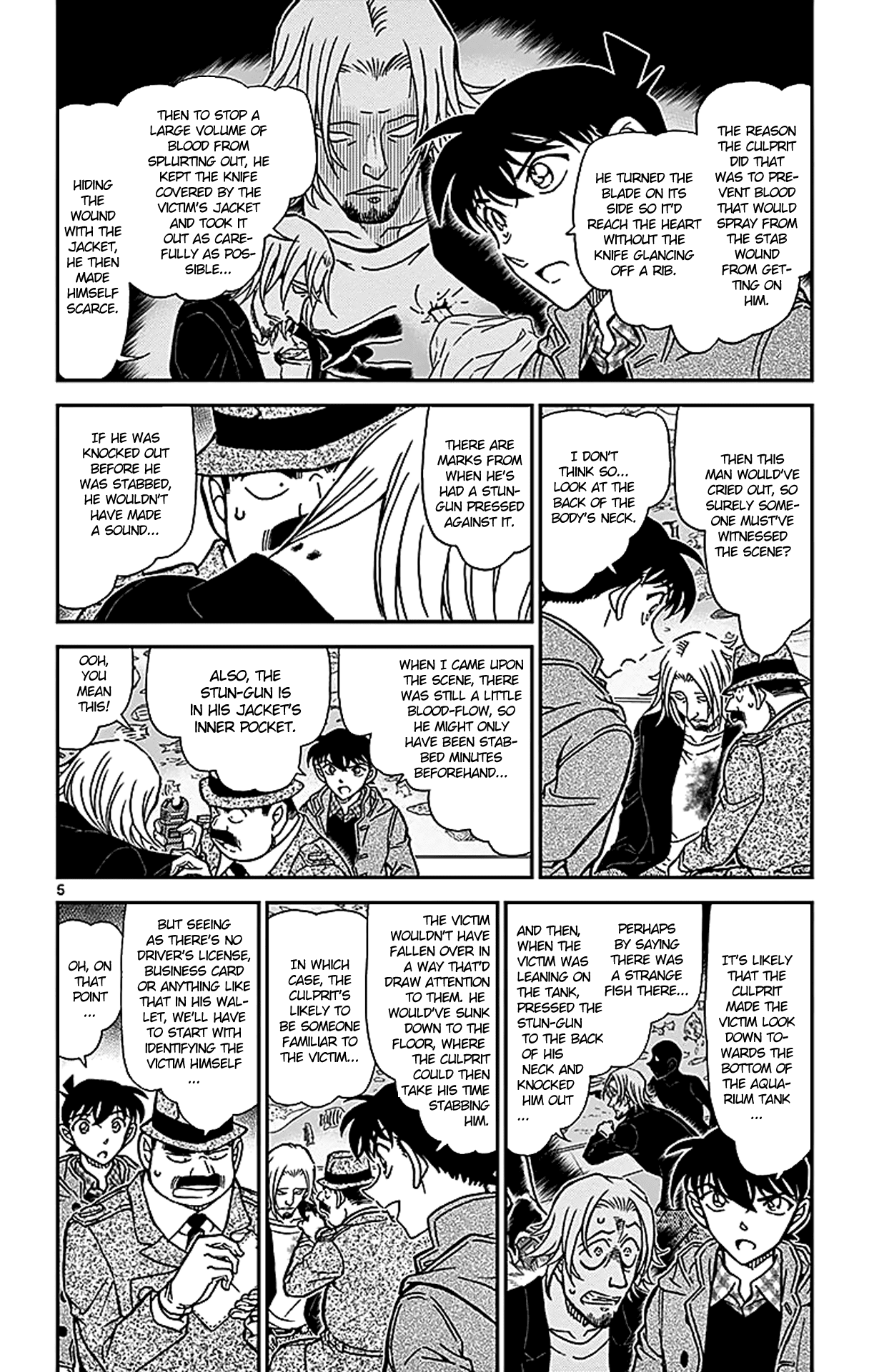 Detective Conan Chapter 883 page 5 - Chapter 883: A Detective in Scarlet