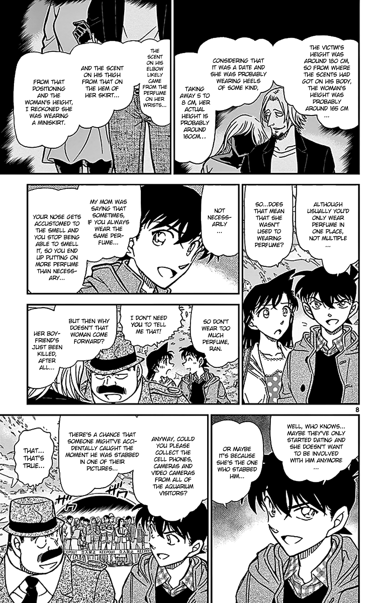 Detective Conan Chapter 883 page 8 - Chapter 883: A Detective in Scarlet
