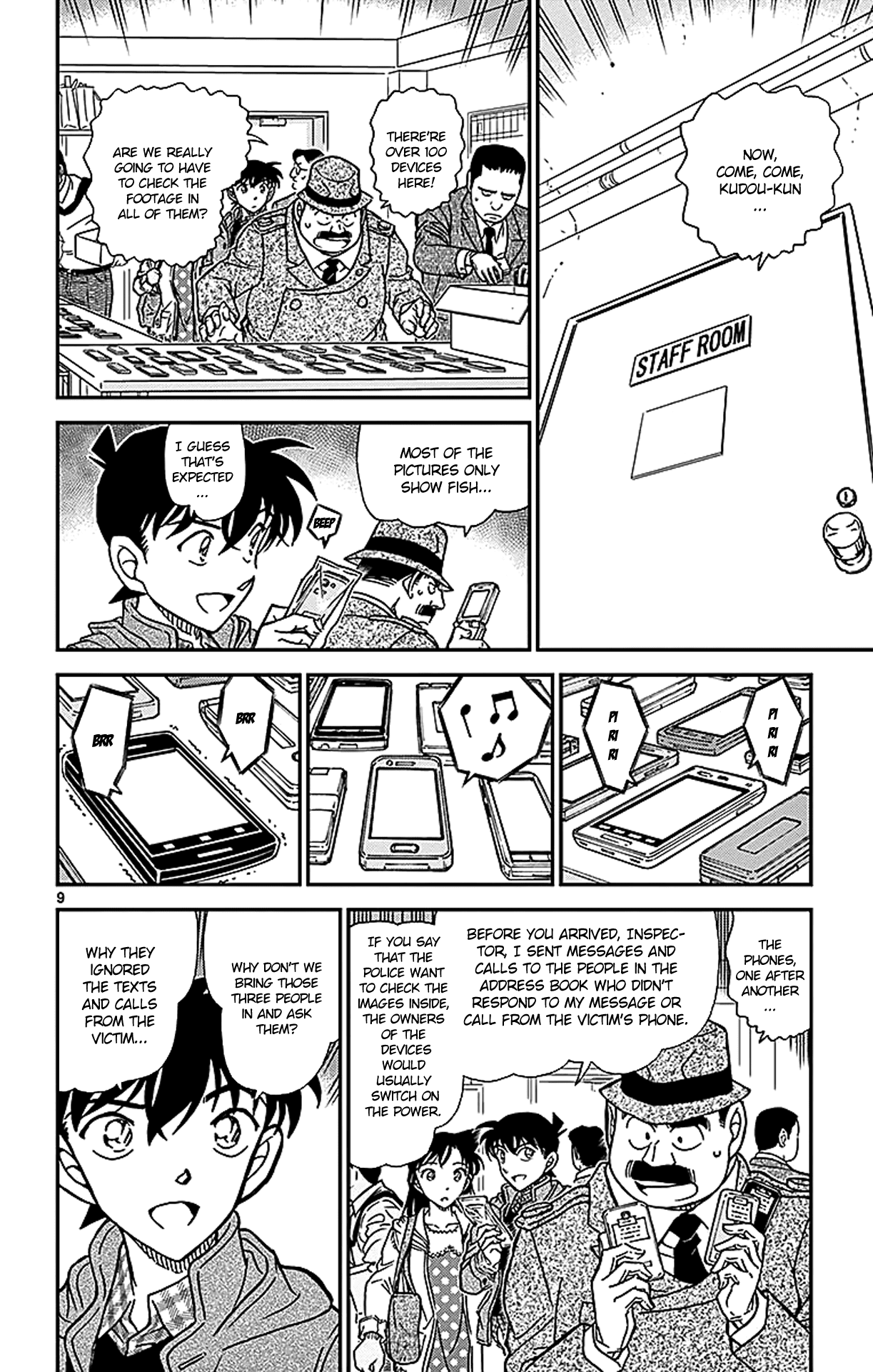 Detective Conan Chapter 883 page 9 - Chapter 883: A Detective in Scarlet