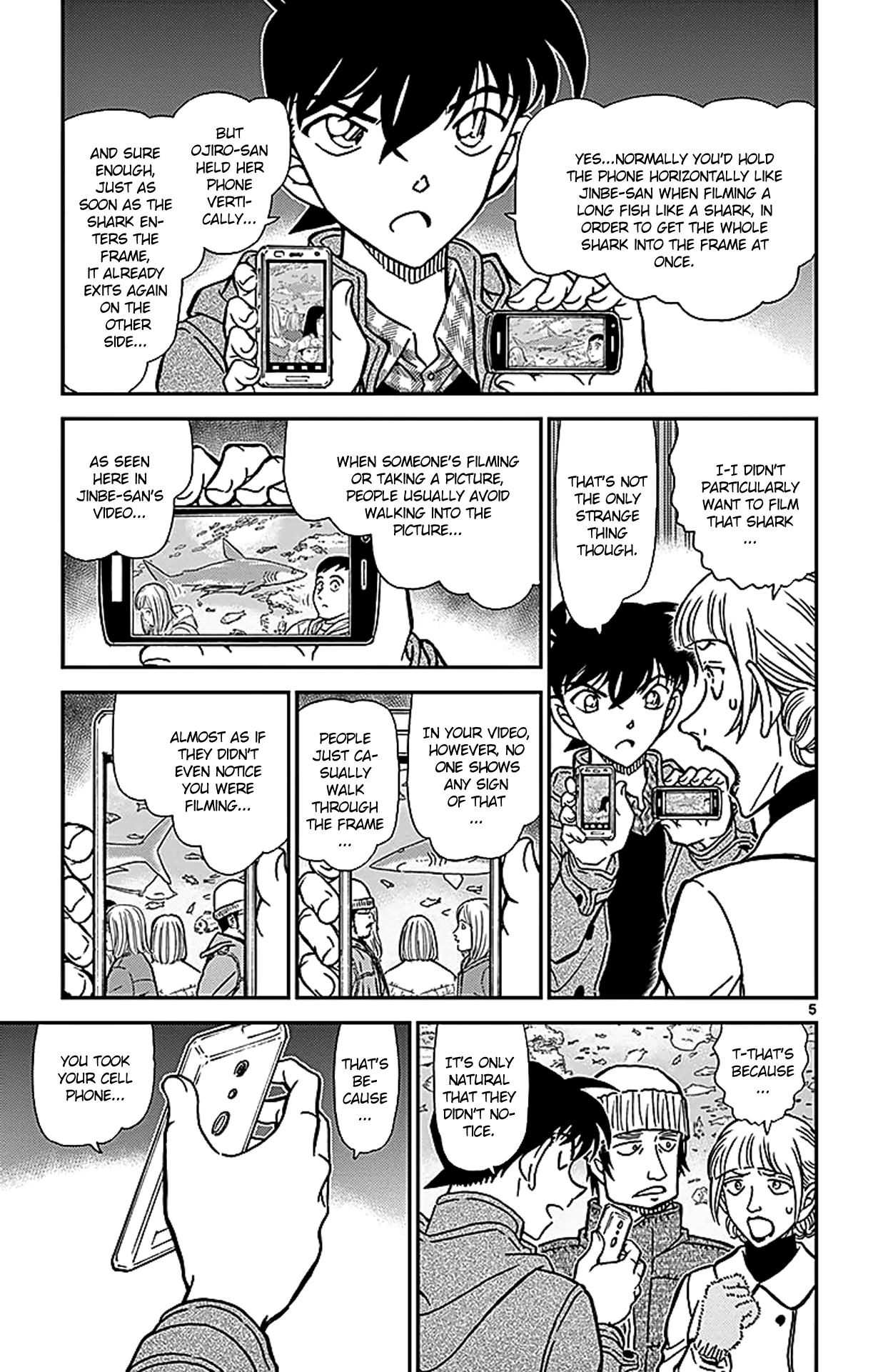 Detective Conan Chapter 884 page 6 - Chapter 884: The Pink Resolution
