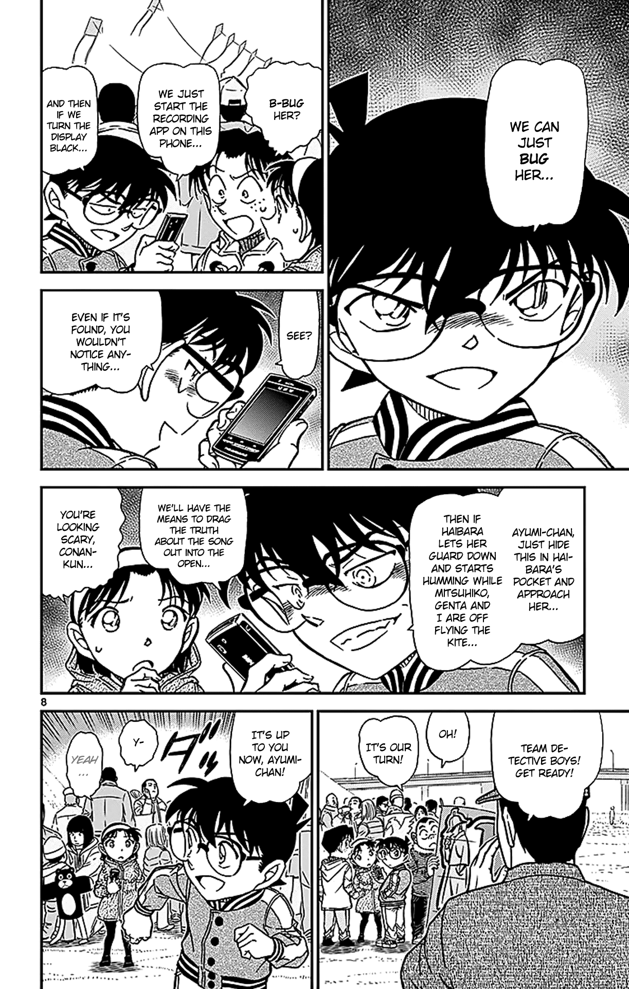 Detective Conan Chapter 885 page 9 - Chapter 885: The Kite Flying Competition