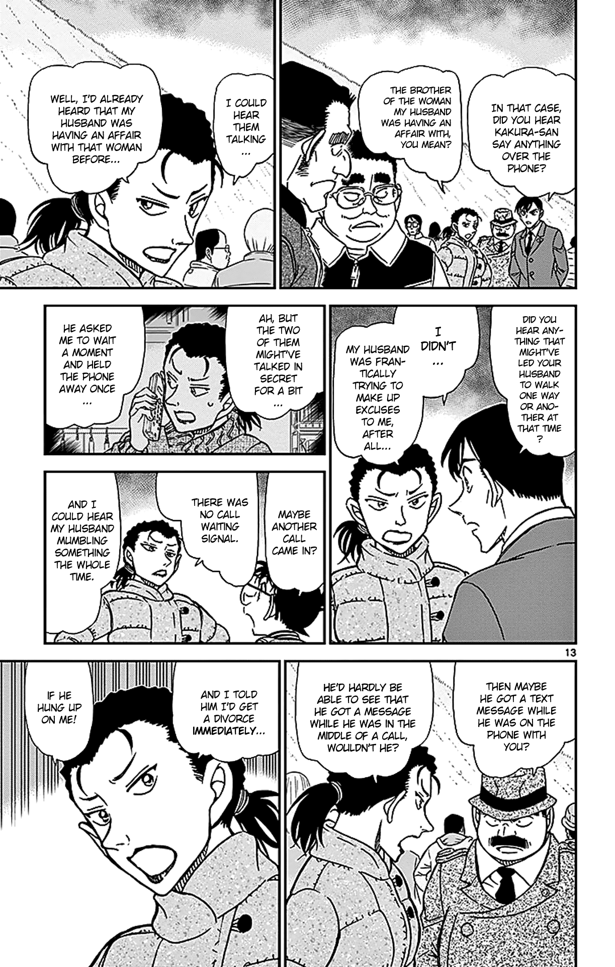 Detective Conan Chapter 886 page 14 - Chapter 886: The Wiretapper