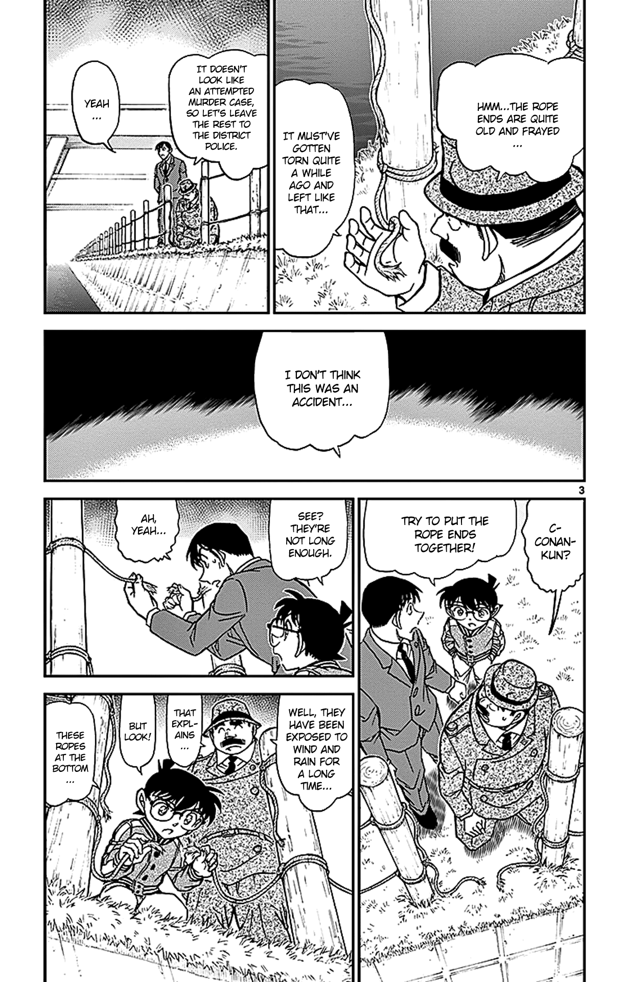 Detective Conan Chapter 886 page 4 - Chapter 886: The Wiretapper