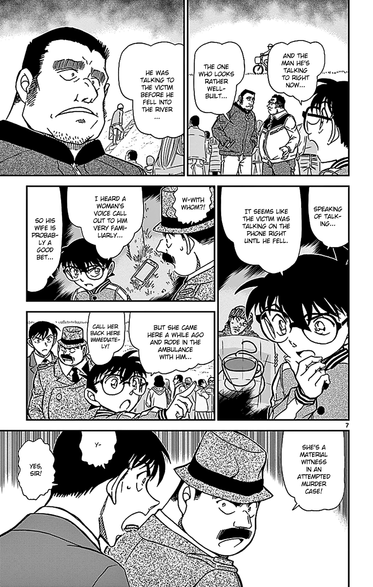 Detective Conan Chapter 886 page 8 - Chapter 886: The Wiretapper