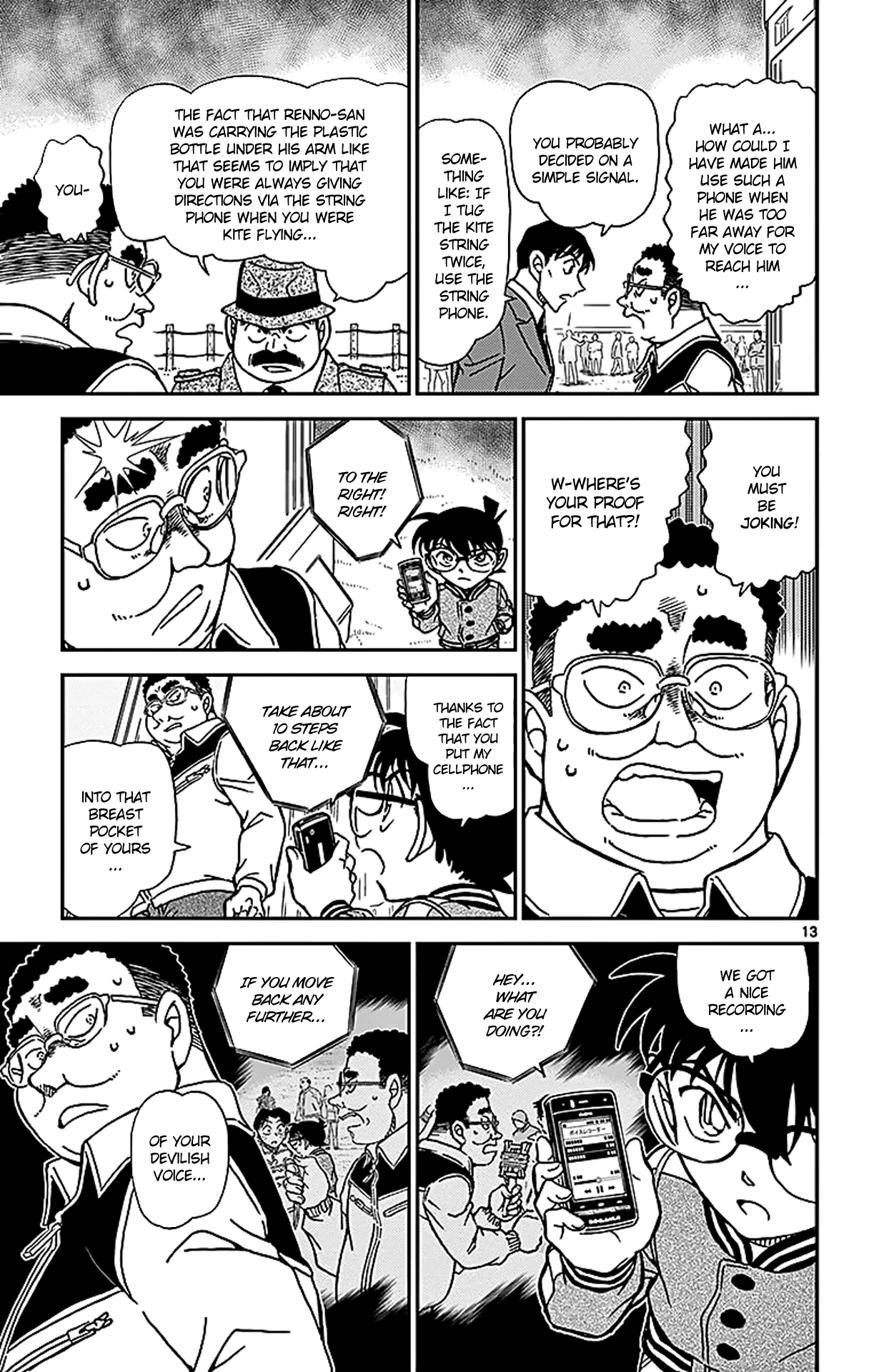 Detective Conan Chapter 887 page 14 - Chapter 887: Voice of the Devil
