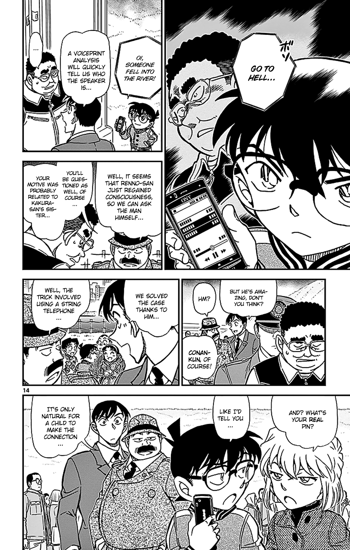 Detective Conan Chapter 887 page 15 - Chapter 887: Voice of the Devil