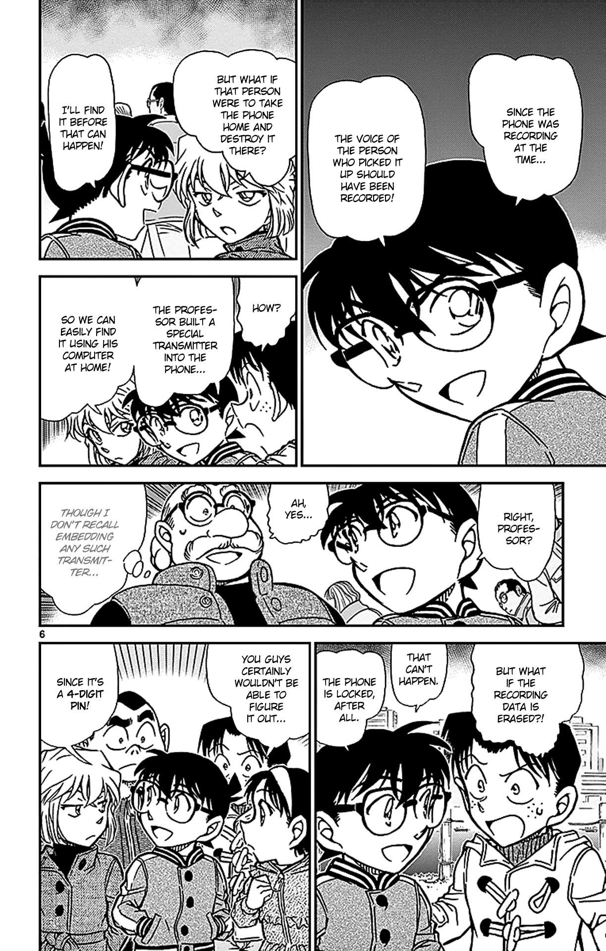 Detective Conan Chapter 887 page 7 - Chapter 887: Voice of the Devil