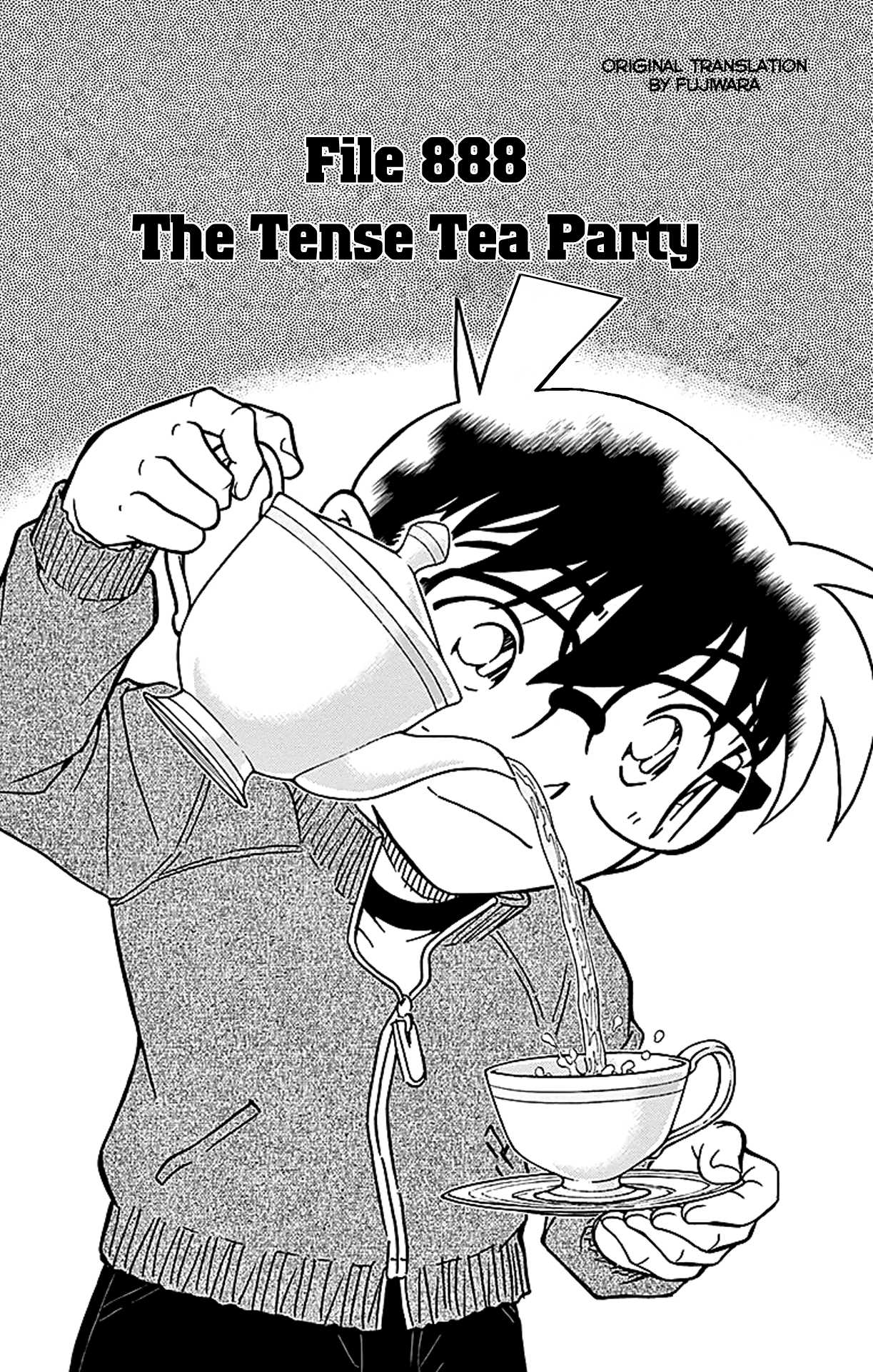 Detective Conan Chapter 888 page 2 - Chapter 888: The Tense Tea Party