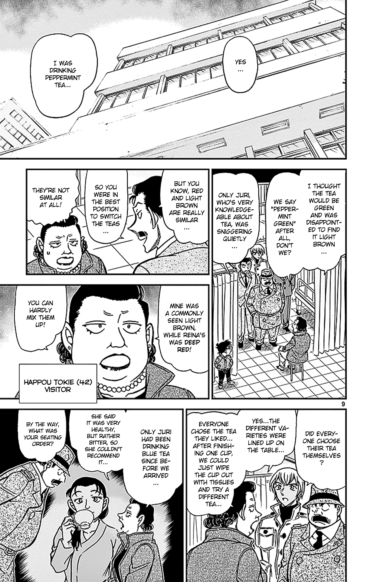 Detective Conan Chapter 889 page 10 - Chapter 889: Zero