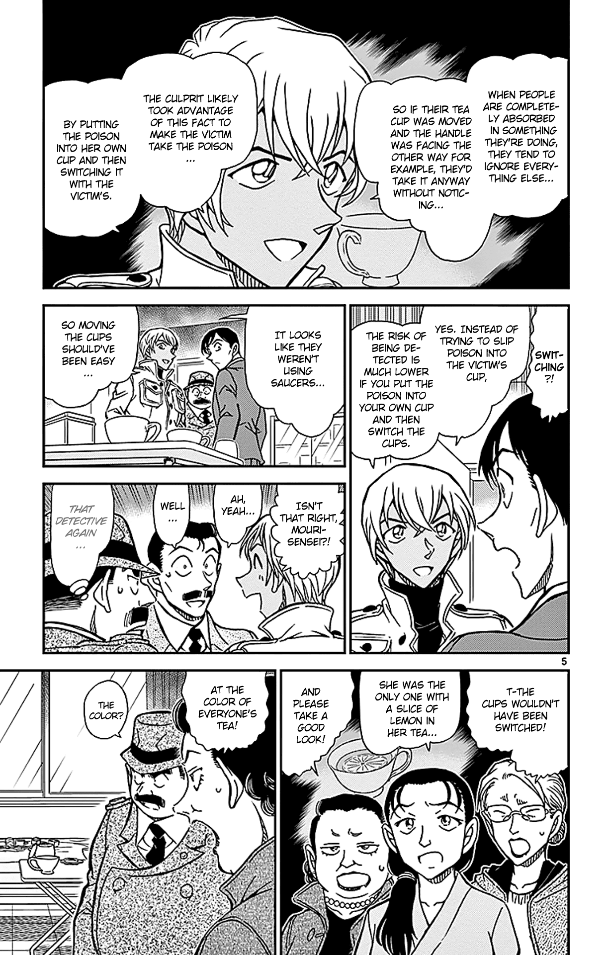 Detective Conan Chapter 889 page 6 - Chapter 889: Zero