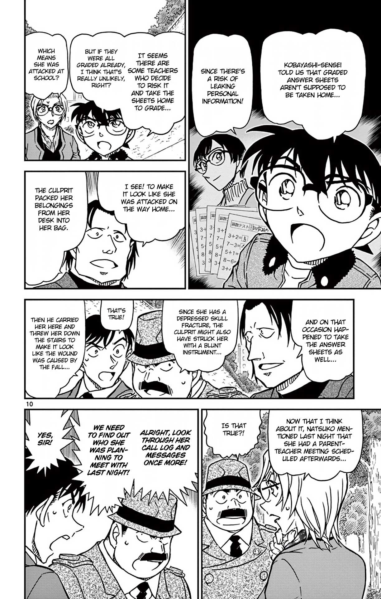 Detective Conan Chapter 891 page 11 - Chapter 891: The Last Piece