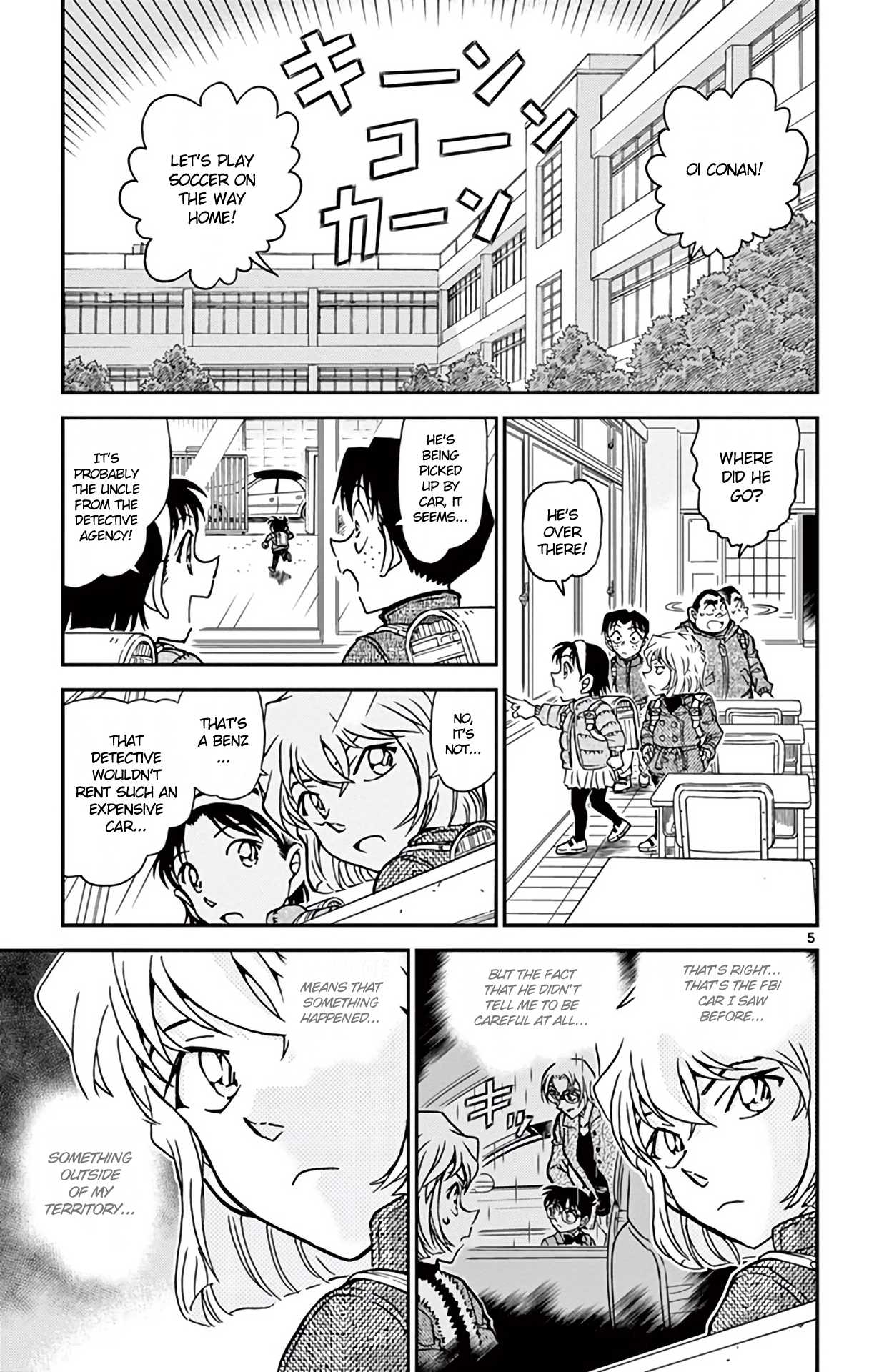 Detective Conan Chapter 891 page 6 - Chapter 891: The Last Piece