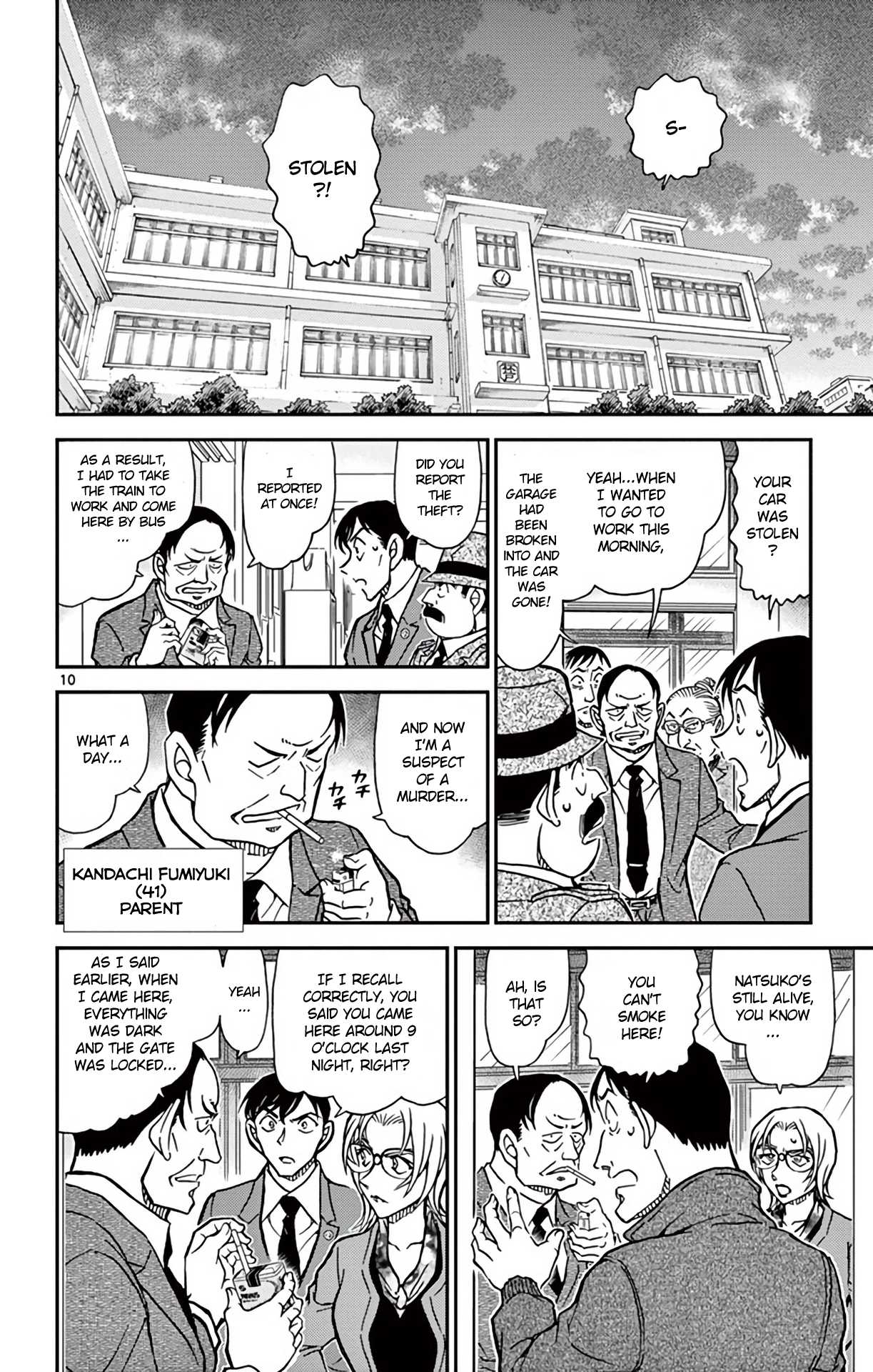 Detective Conan Chapter 892 page 11 - Chapter 892: Out of My Japan