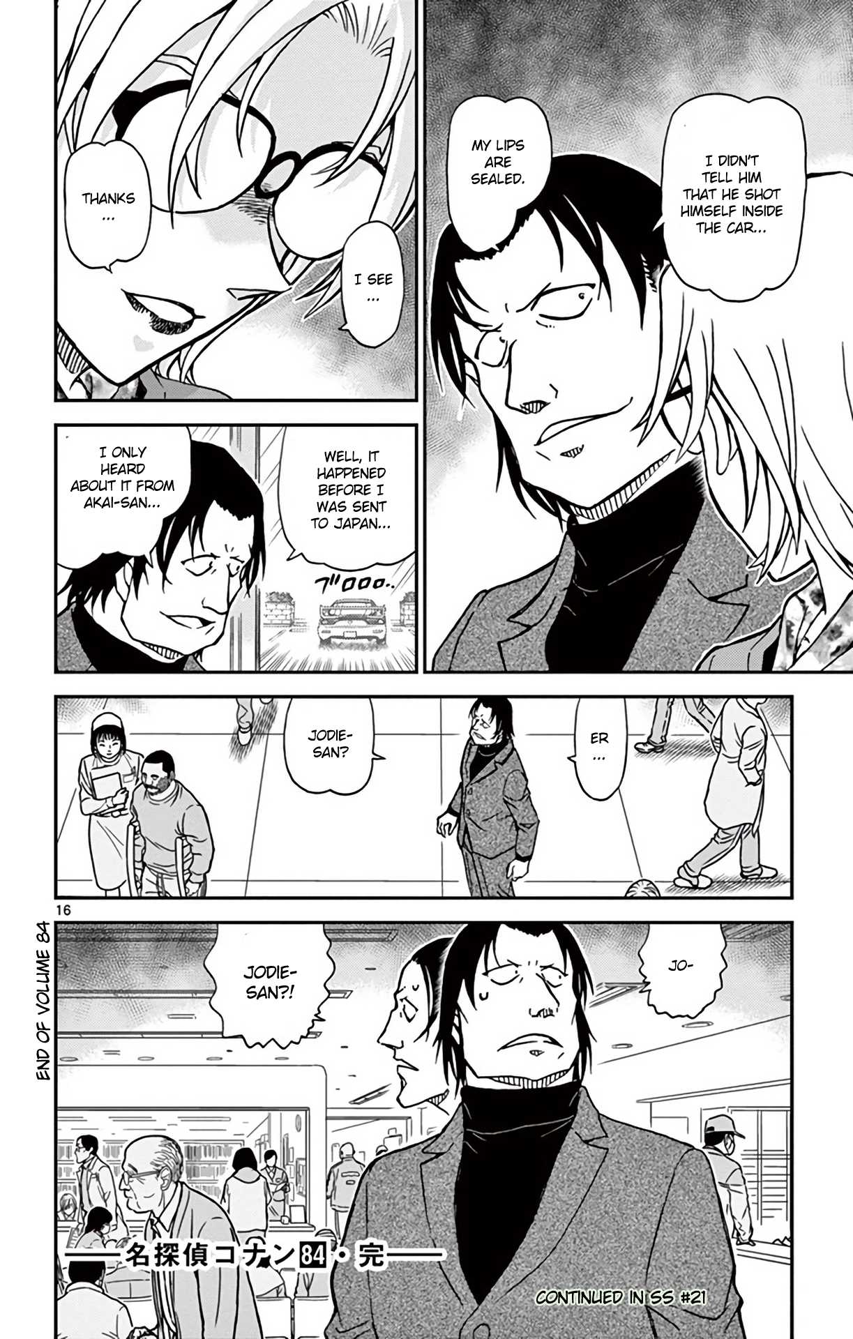 Detective Conan Chapter 893 page 17 - Chapter 893: Bourbon's Pursuit - Scarlet Prologue