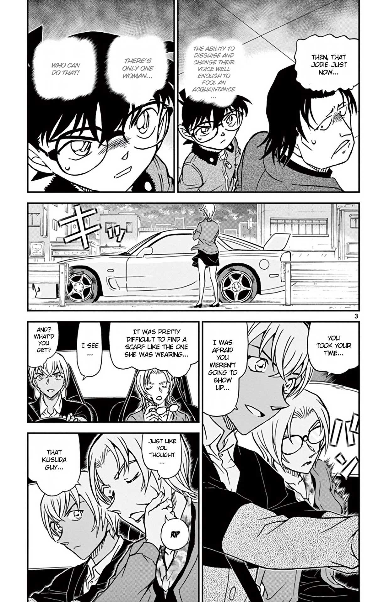 Detective Conan Chapter 894 page 4 - Chapter 894: Scarlet Suspicion